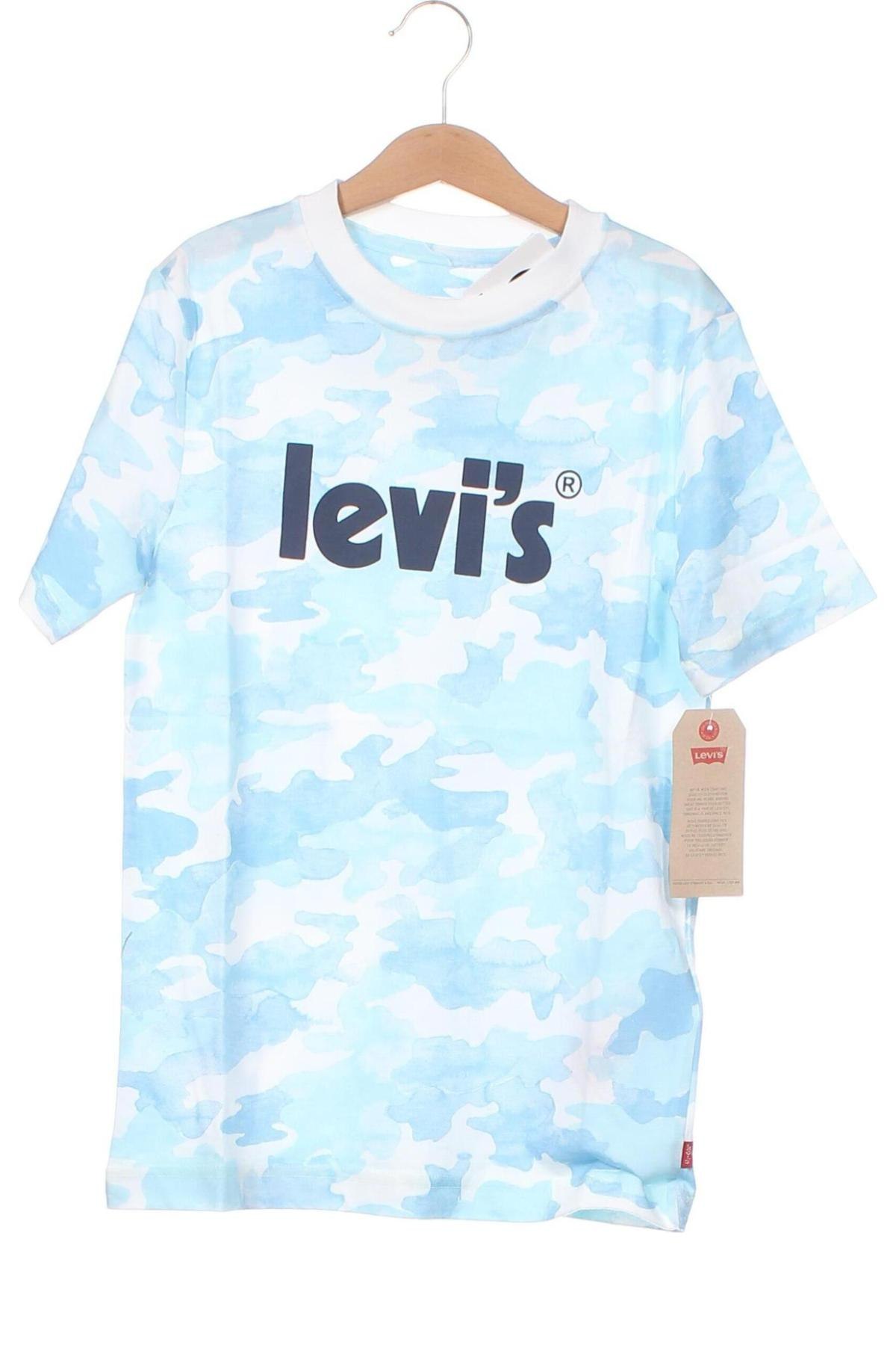 Детска тениска Levi's, Размер 7-8y/ 128-134 см, Цвят Многоцветен, Цена 51,00 лв.