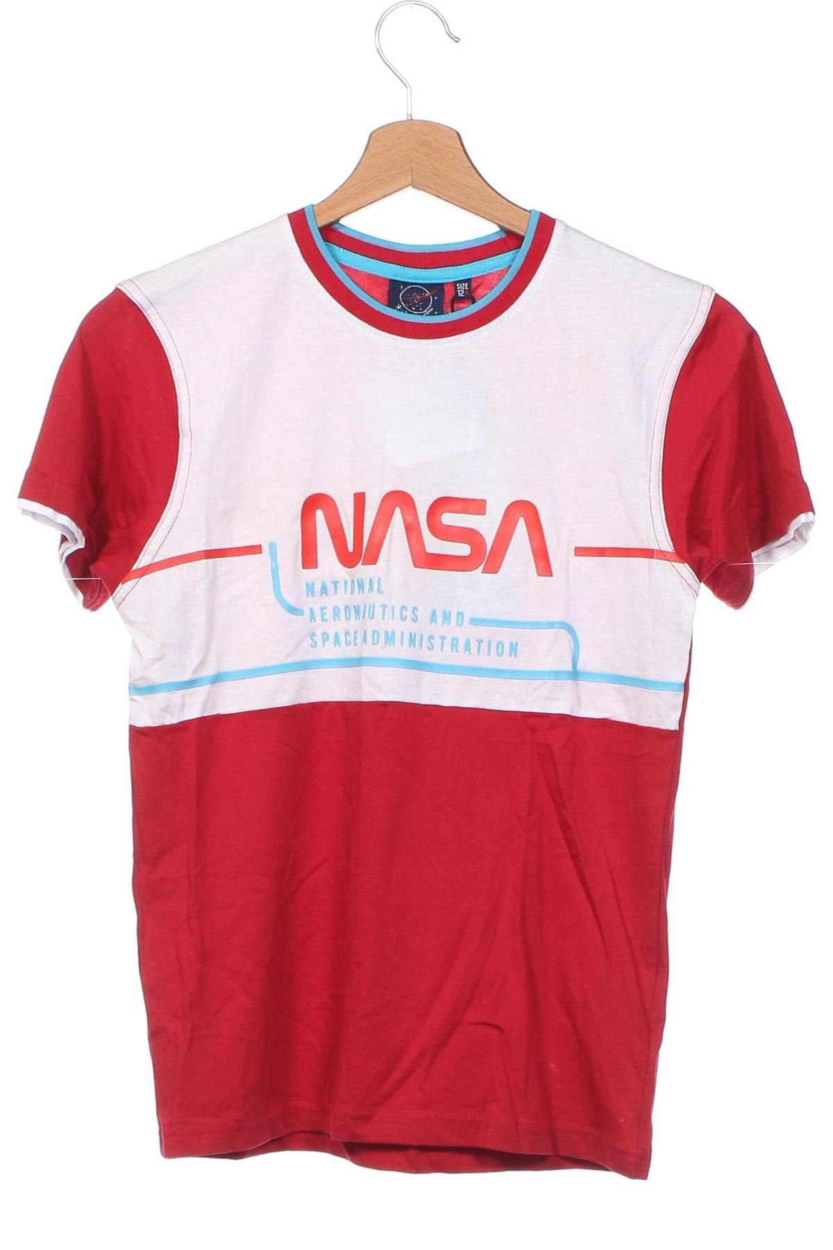 Детска тениска NASA, Размер 11-12y/ 152-158 см, Цвят Червен, Цена 33,00 лв.