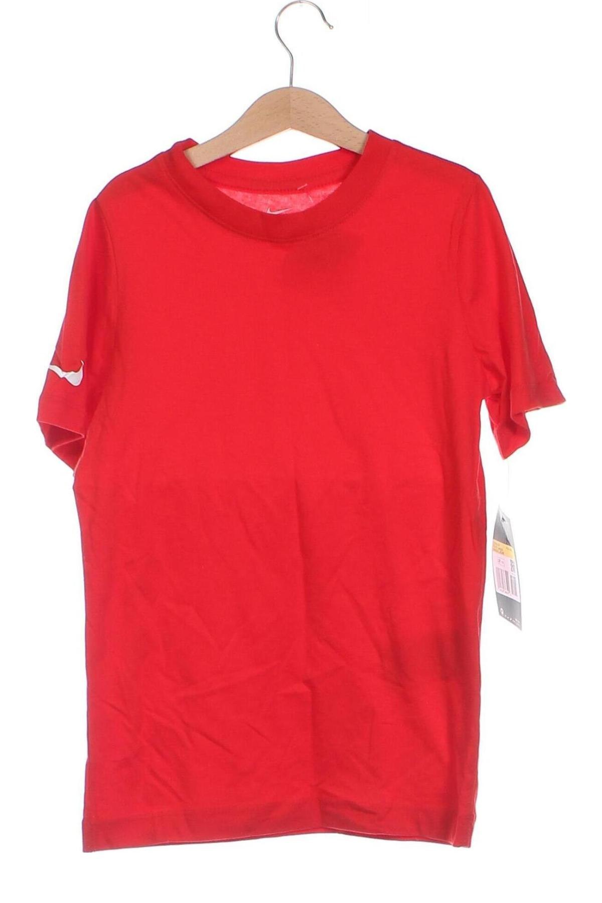 Παιδικό μπλουζάκι Nike, Μέγεθος 7-8y/ 128-134 εκ., Χρώμα Κόκκινο, Τιμή 14,90 €