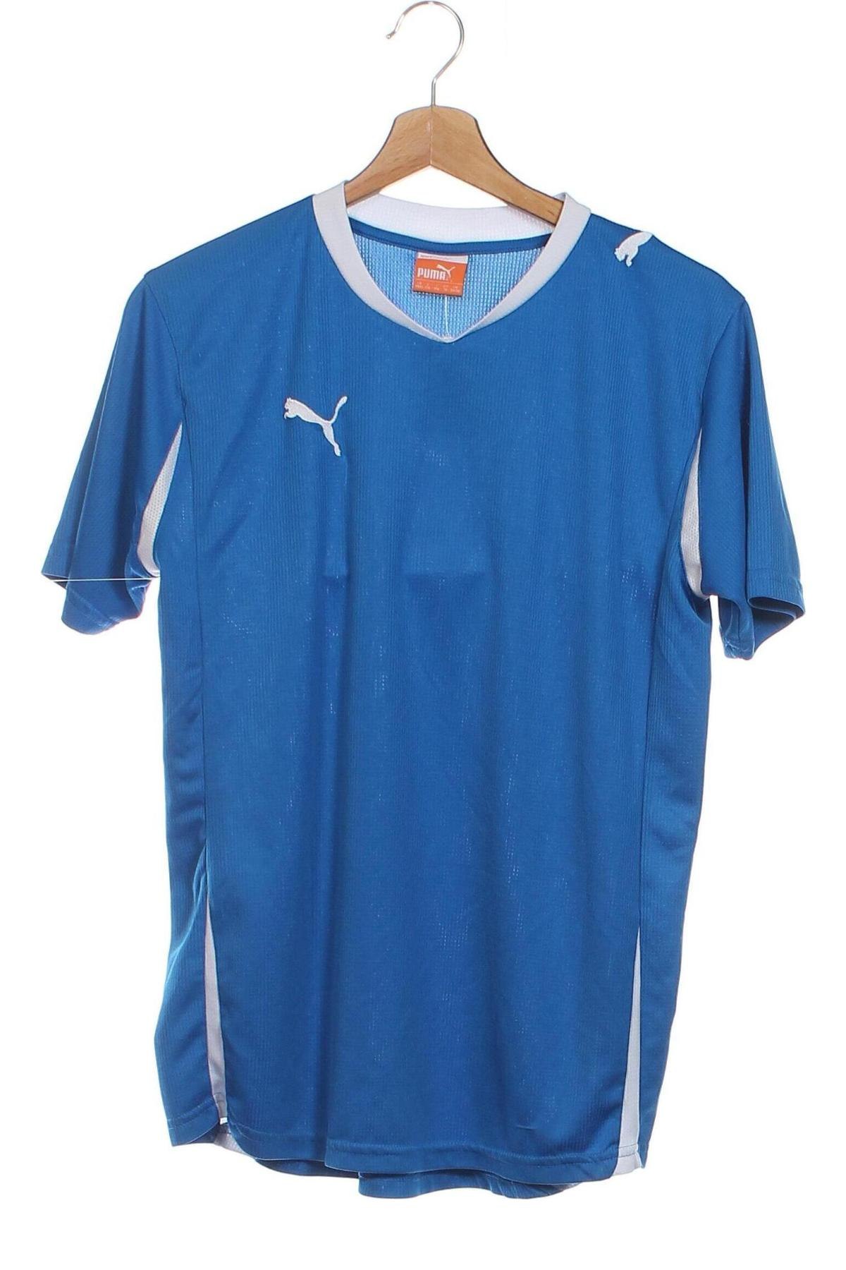 Dziecięcy T-shirt PUMA, Rozmiar 15-18y/ 170-176 cm, Kolor Niebieski, Cena 57,57 zł