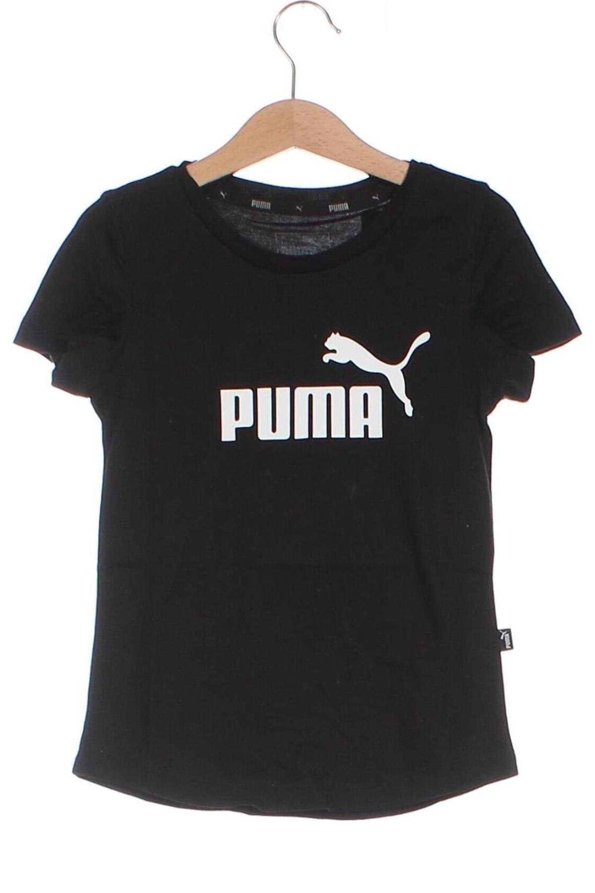 Kinder T-Shirt PUMA, Größe 5-6y/ 116-122 cm, Farbe Schwarz, Preis 18,44 €