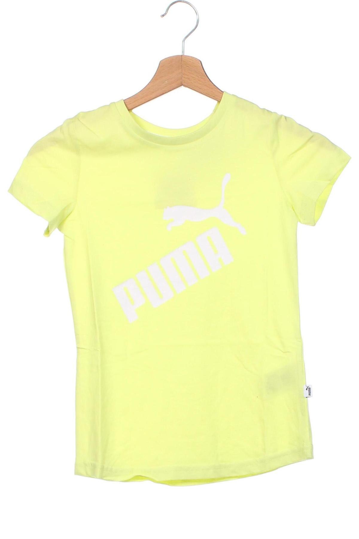 Kinder T-Shirt PUMA, Größe 8-9y/ 134-140 cm, Farbe Grün, Preis 25,26 €