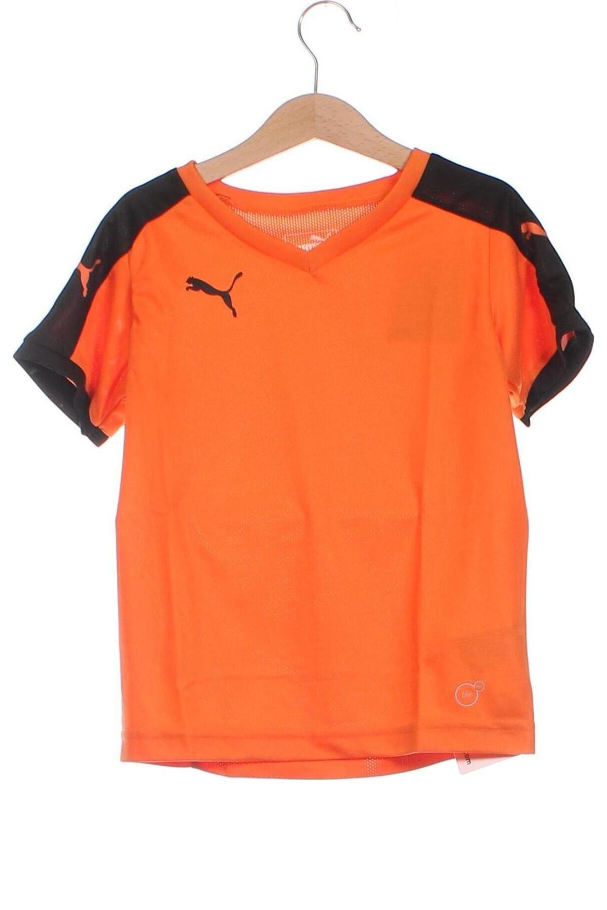 Παιδικό μπλουζάκι PUMA, Μέγεθος 5-6y/ 116-122 εκ., Χρώμα Πορτοκαλί, Τιμή 14,90 €