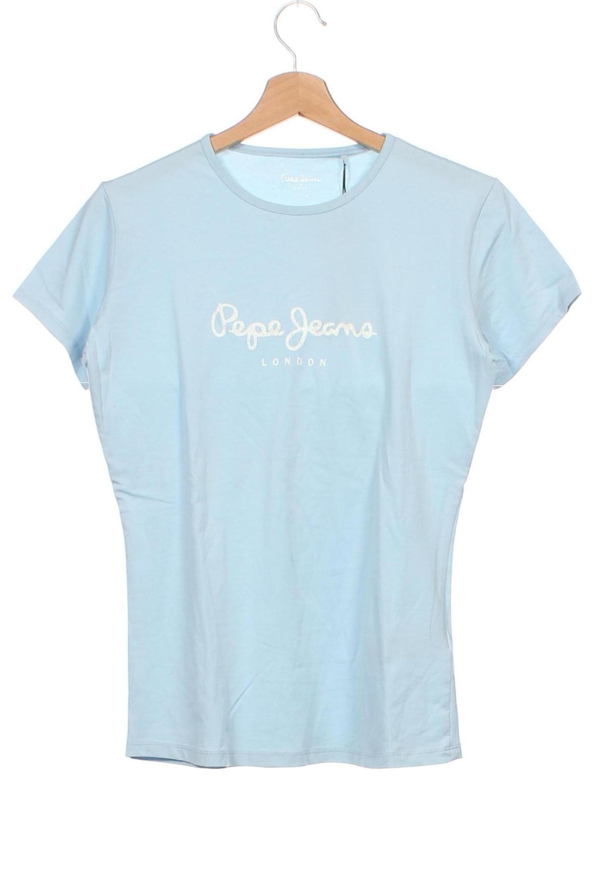 Kinder T-Shirt Pepe Jeans, Größe 15-18y/ 170-176 cm, Farbe Blau, Preis 13,15 €