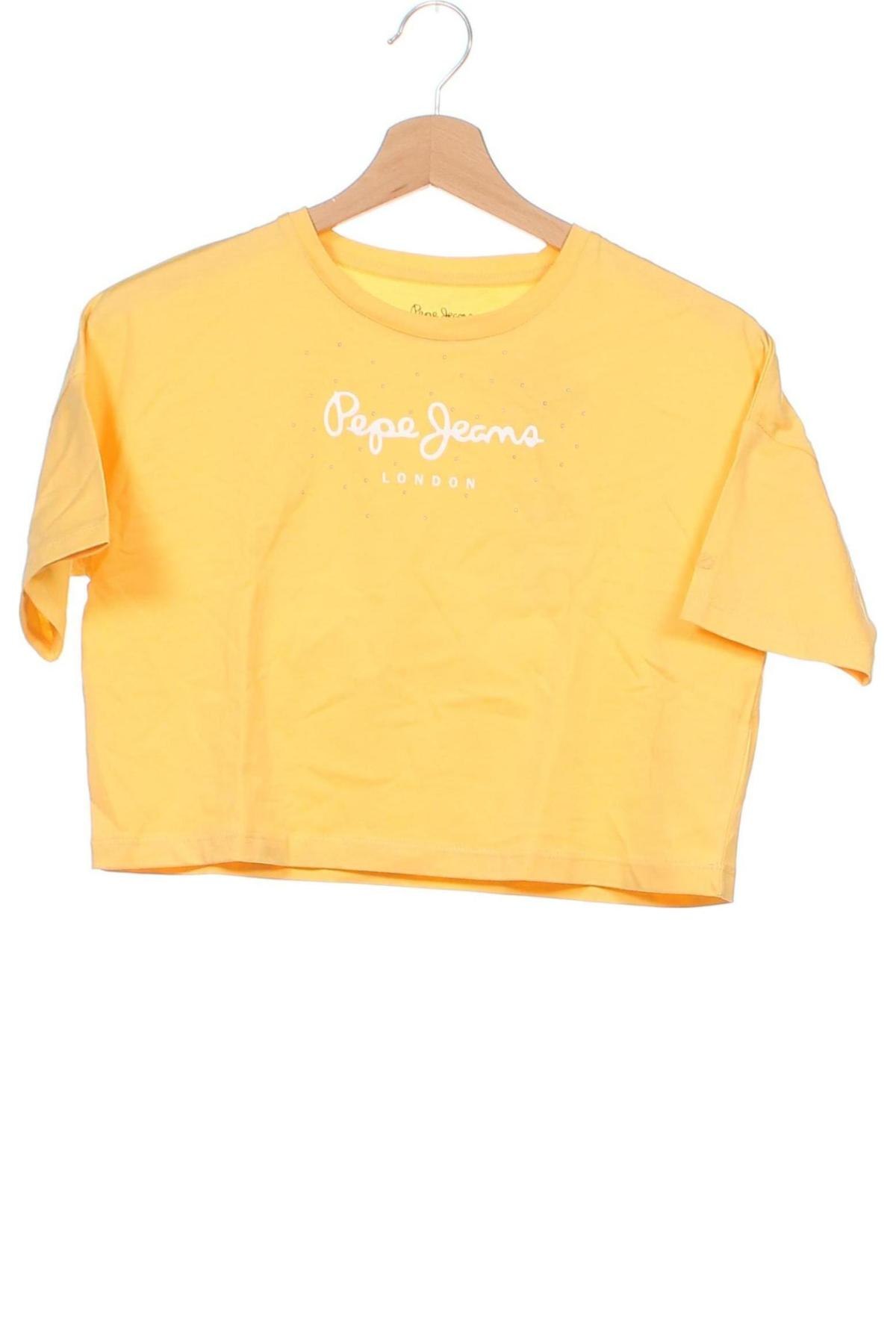 Kinder T-Shirt Pepe Jeans, Größe 8-9y/ 134-140 cm, Farbe Gelb, Preis 11,83 €