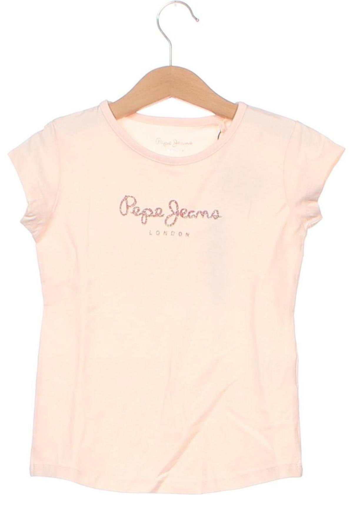 Детска тениска Pepe Jeans, Размер 2-3y/ 98-104 см, Цвят Розов, Цена 51,00 лв.