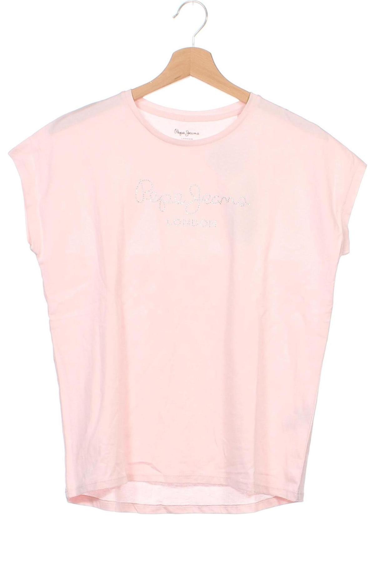 Tricou pentru copii Pepe Jeans, Mărime 15-18y/ 170-176 cm, Culoare Roz, Preț 53,68 Lei