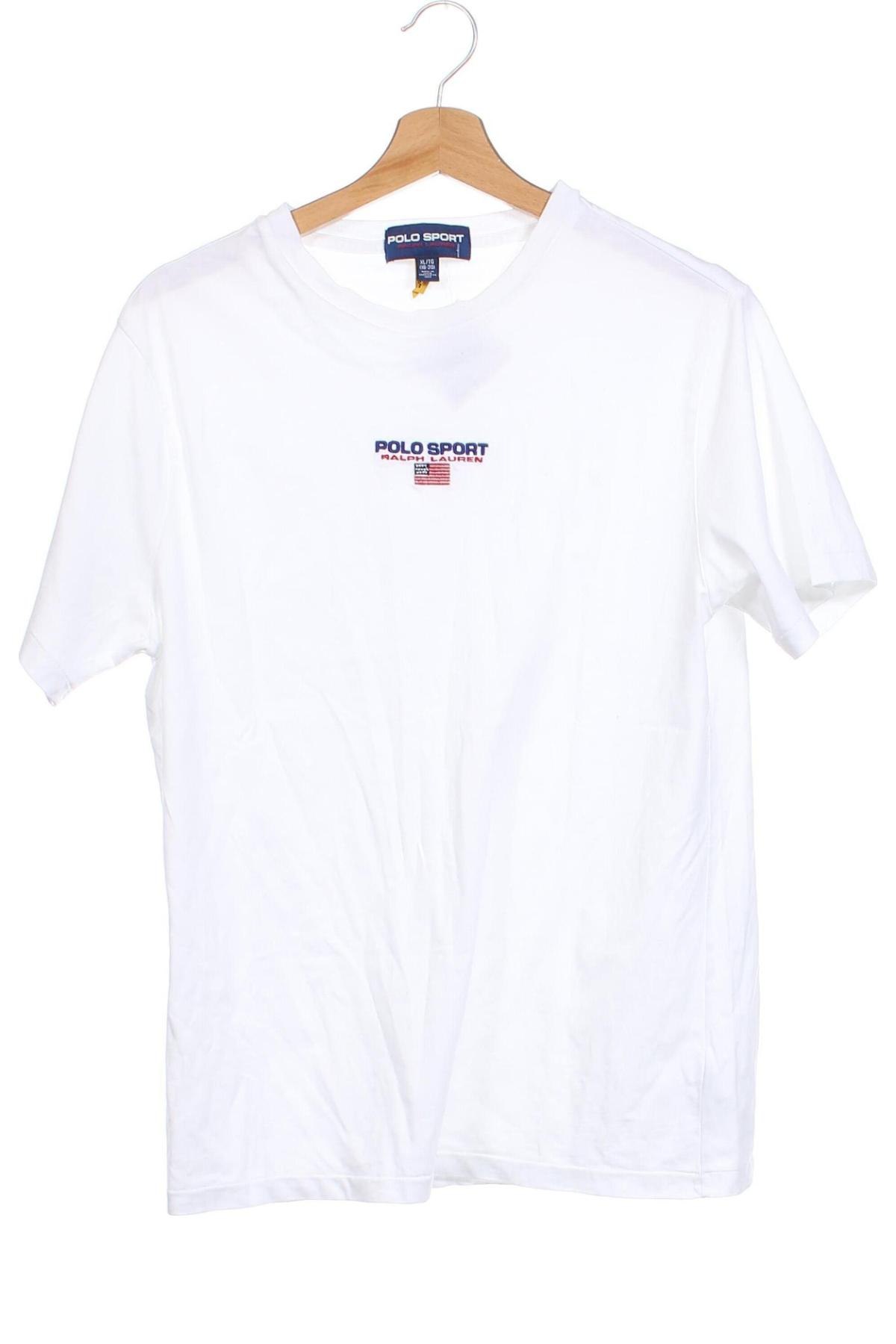 Tricou pentru copii Polo Sport, Mărime 15-18y/ 170-176 cm, Culoare Alb, Preț 84,78 Lei