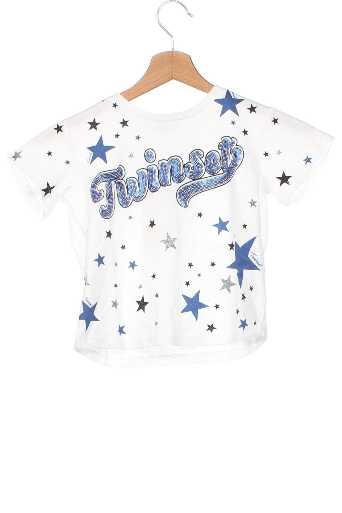 Детска тениска TWINSET, Размер 4-5y/ 110-116 см, Цвят Многоцветен, Цена 43,20 лв.