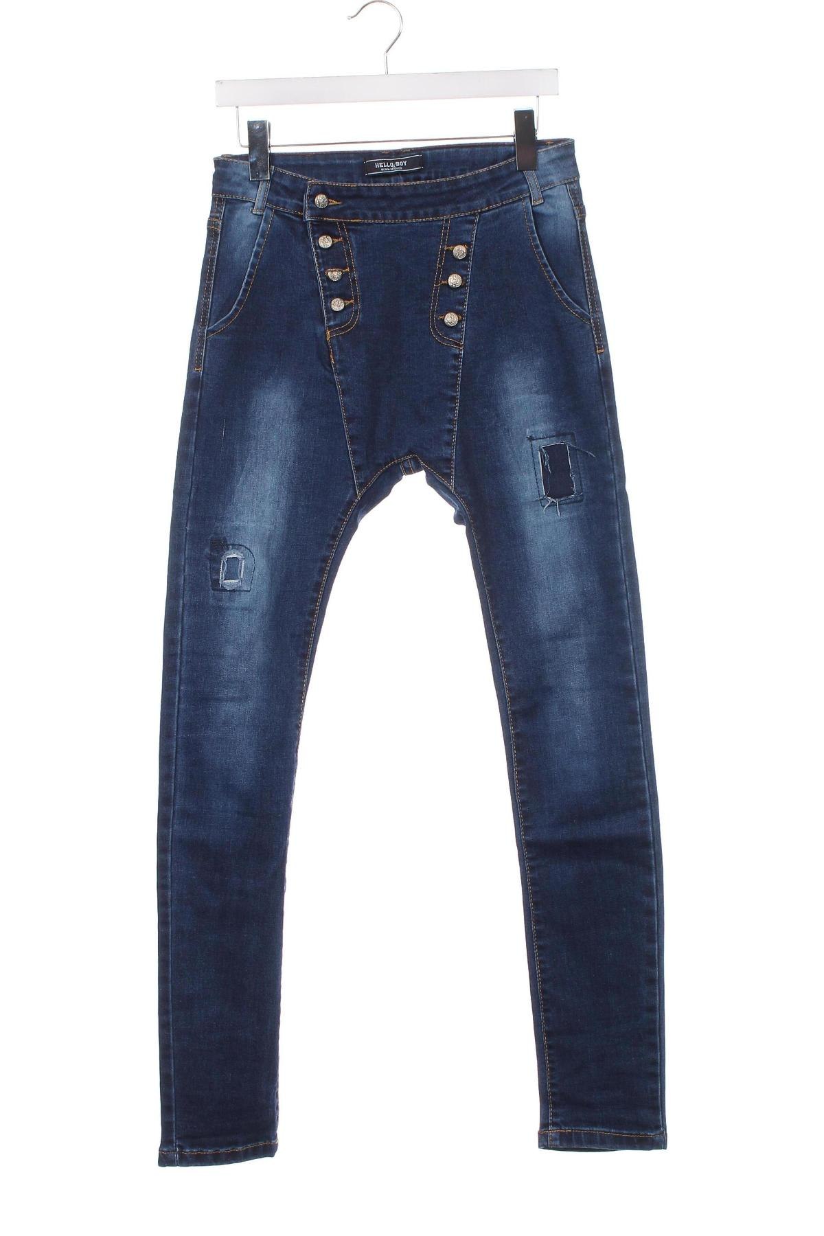 Detské džínsy , Veľkosť 15-18y/ 170-176 cm, Farba Modrá, Cena  6,88 €