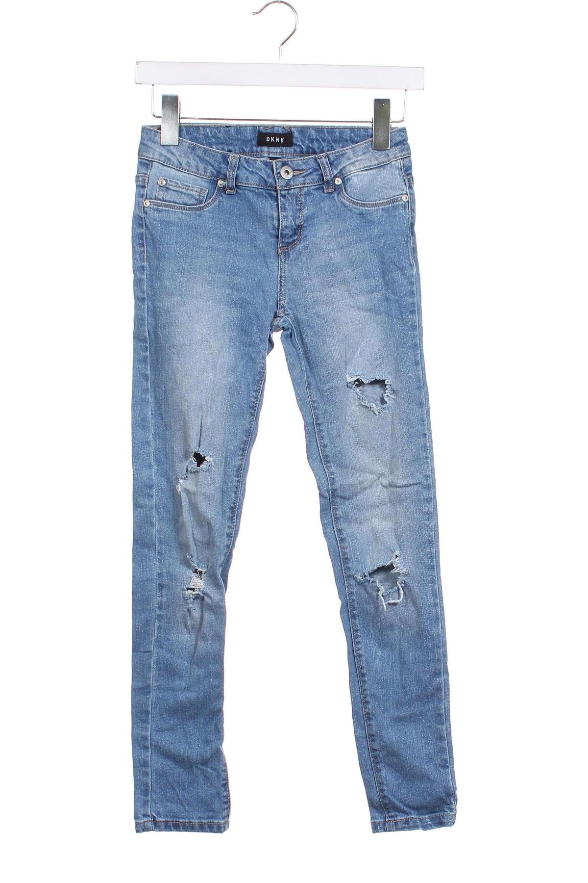 Detské džínsy  DKNY, Veľkosť 11-12y/ 152-158 cm, Farba Modrá, Cena  15,65 €