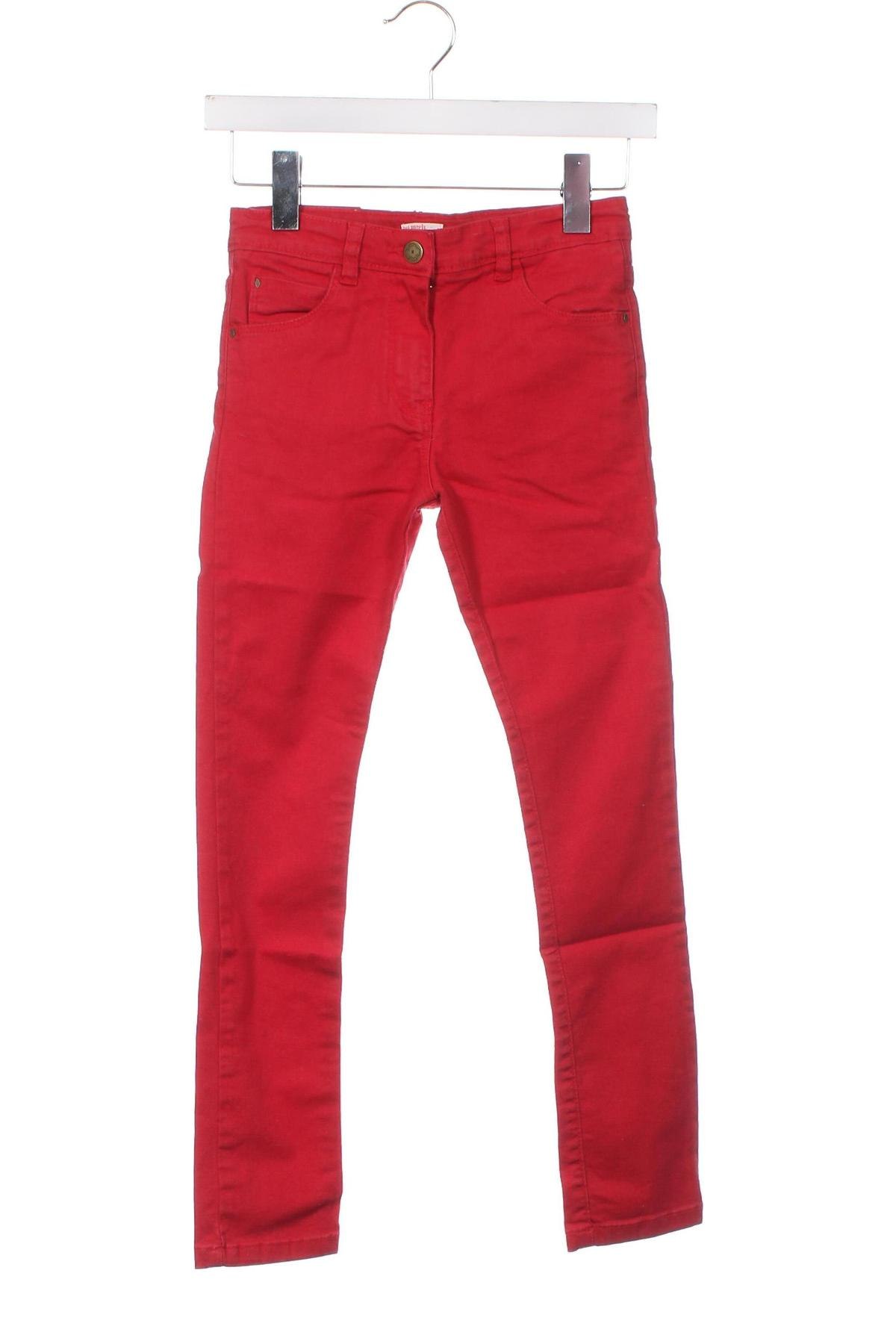 Dziecięce jeansy Du Pareil Au Meme, Rozmiar 8-9y/ 134-140 cm, Kolor Czerwony, Cena 44,86 zł
