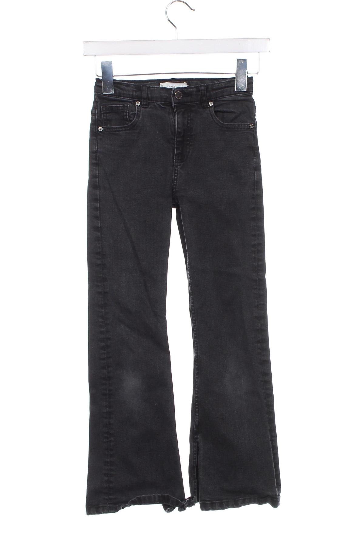 Dziecięce jeansy H&M, Rozmiar 9-10y/ 140-146 cm, Kolor Szary, Cena 35,31 zł