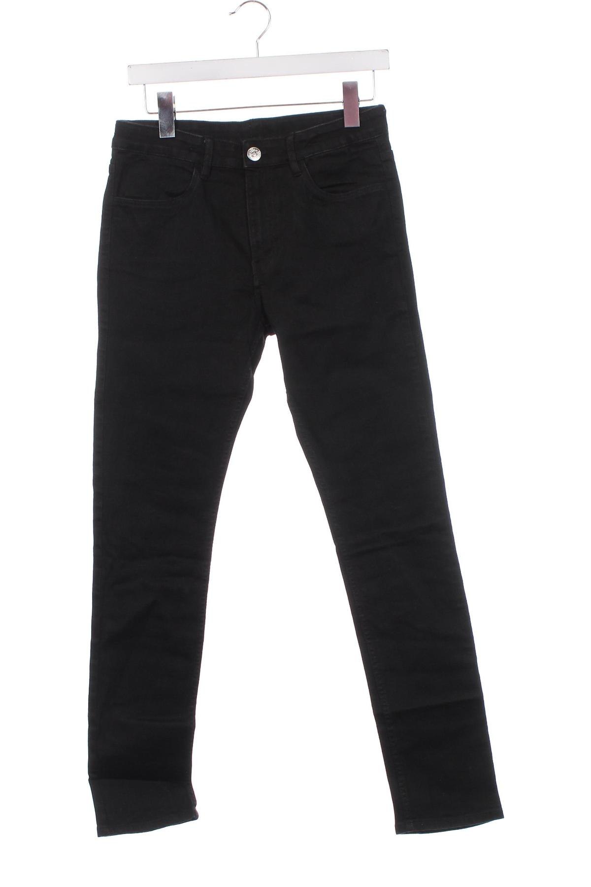 Dětské džíny  H&M, Velikost 13-14y/ 164-168 cm, Barva Černá, Cena  77,00 Kč