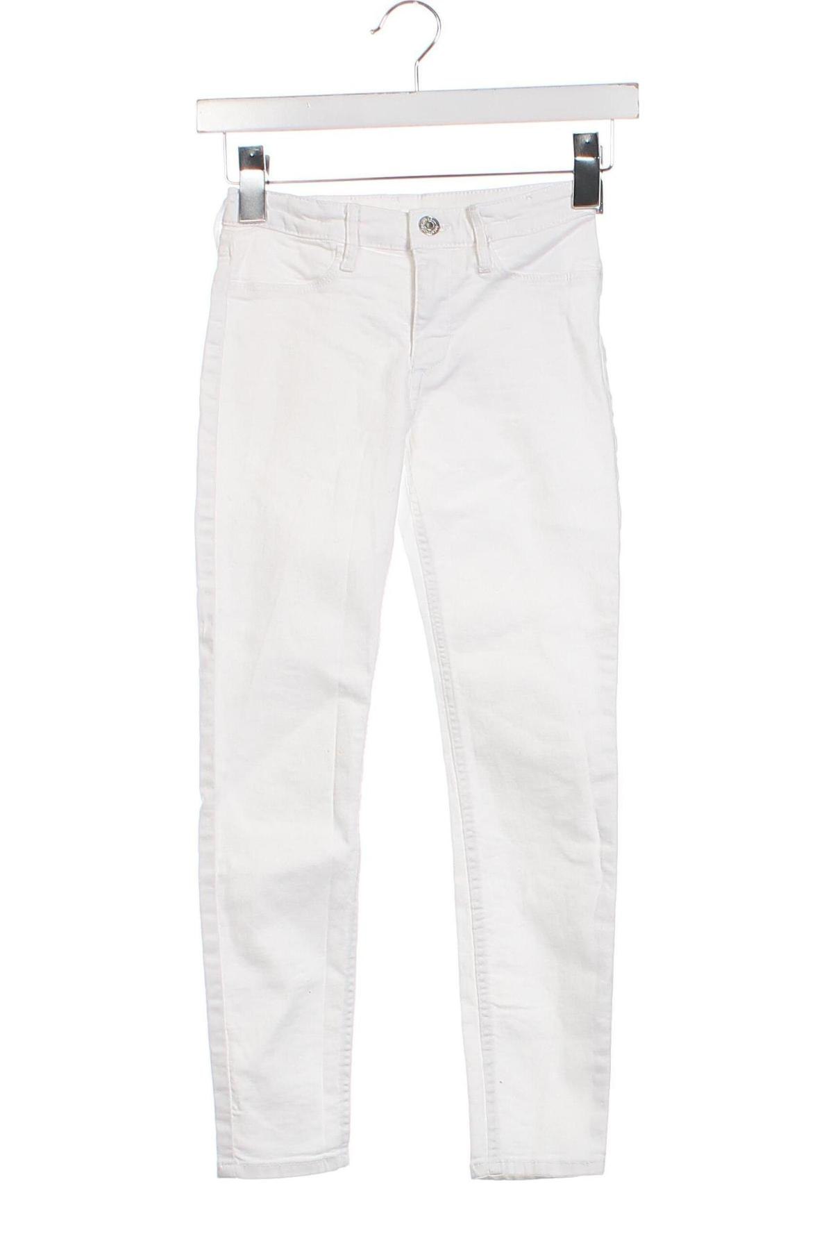 Kinderjeans H&M, Größe 8-9y/ 134-140 cm, Farbe Weiß, Preis € 16,47