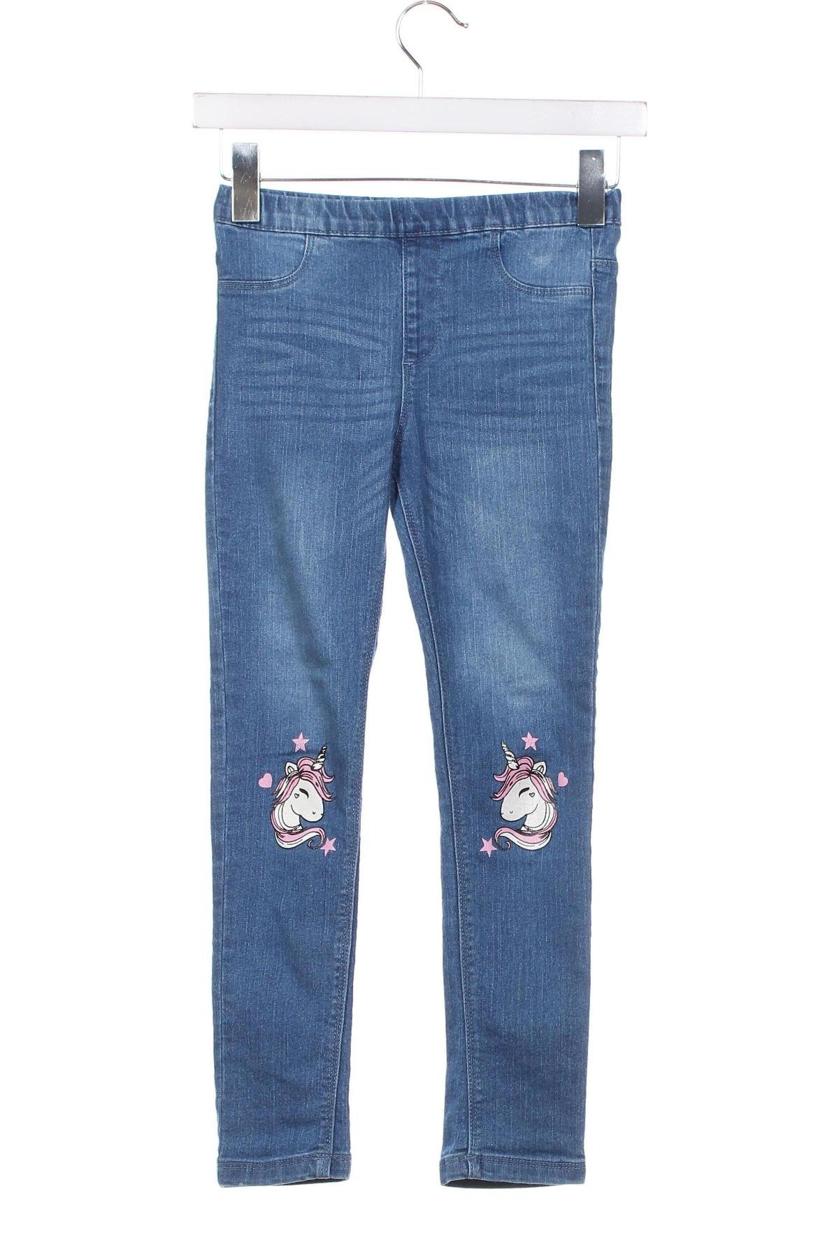 Dziecięce jeansy Sinsay, Rozmiar 7-8y/ 128-134 cm, Kolor Niebieski, Cena 36,11 zł