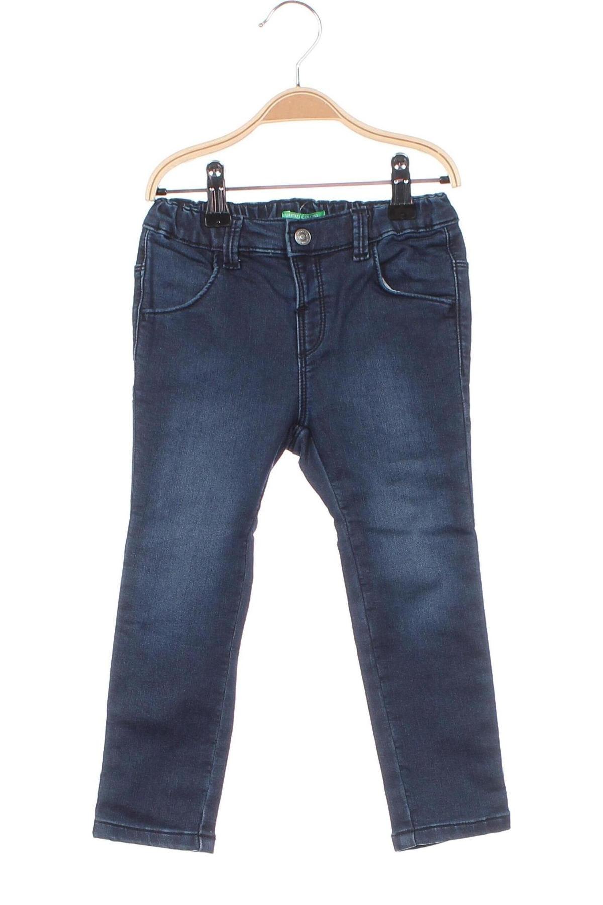 Dziecięce jeansy United Colors Of Benetton, Rozmiar 2-3y/ 98-104 cm, Kolor Niebieski, Cena 181,25 zł