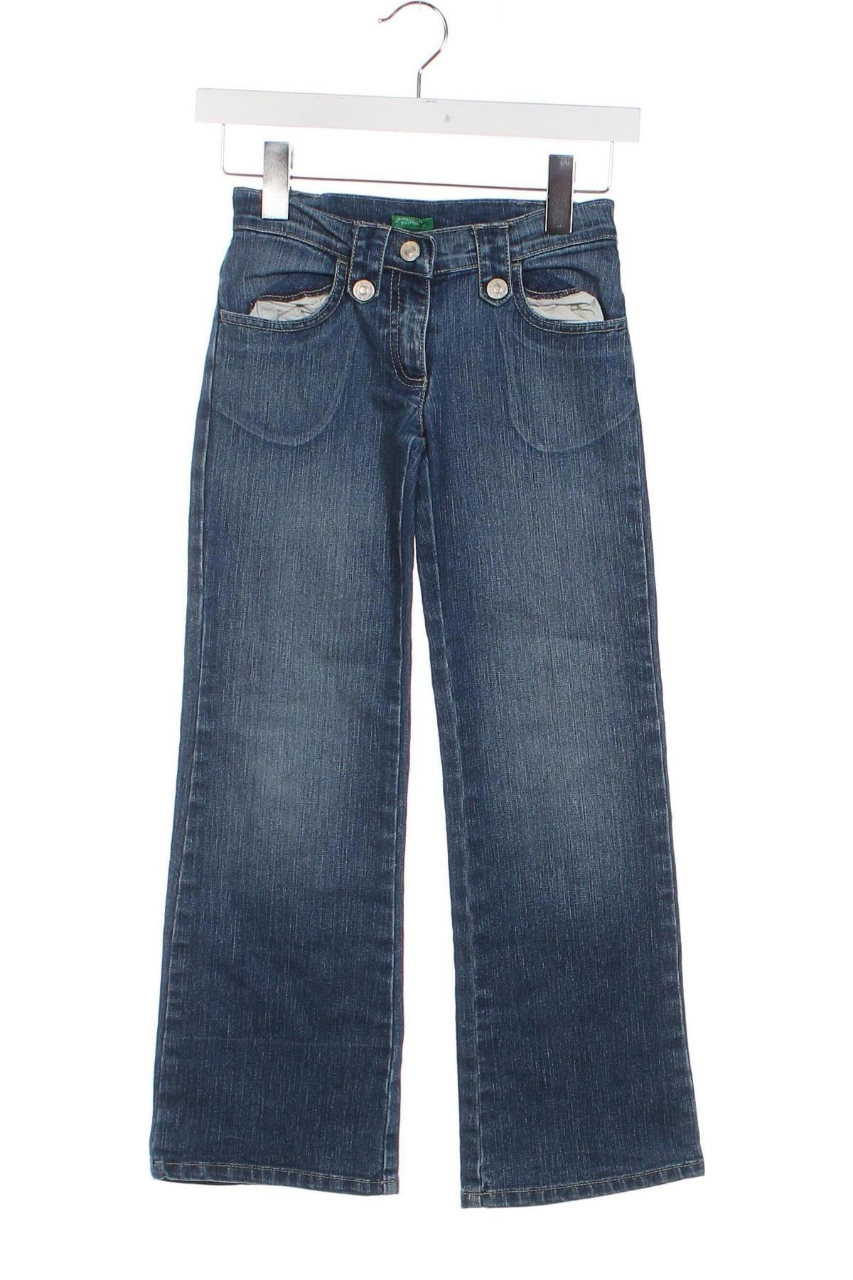 Kinderjeans United Colors Of Benetton, Größe 8-9y/ 134-140 cm, Farbe Blau, Preis € 9,00