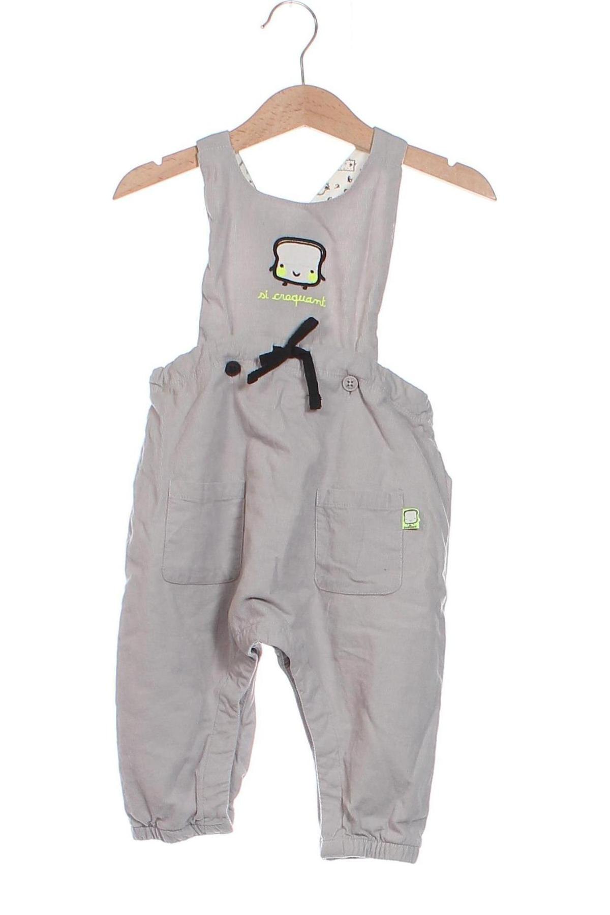 Kinder Overall Du Pareil Au Meme, Größe 6-9m/ 68-74 cm, Farbe Grau, Preis 8,68 €