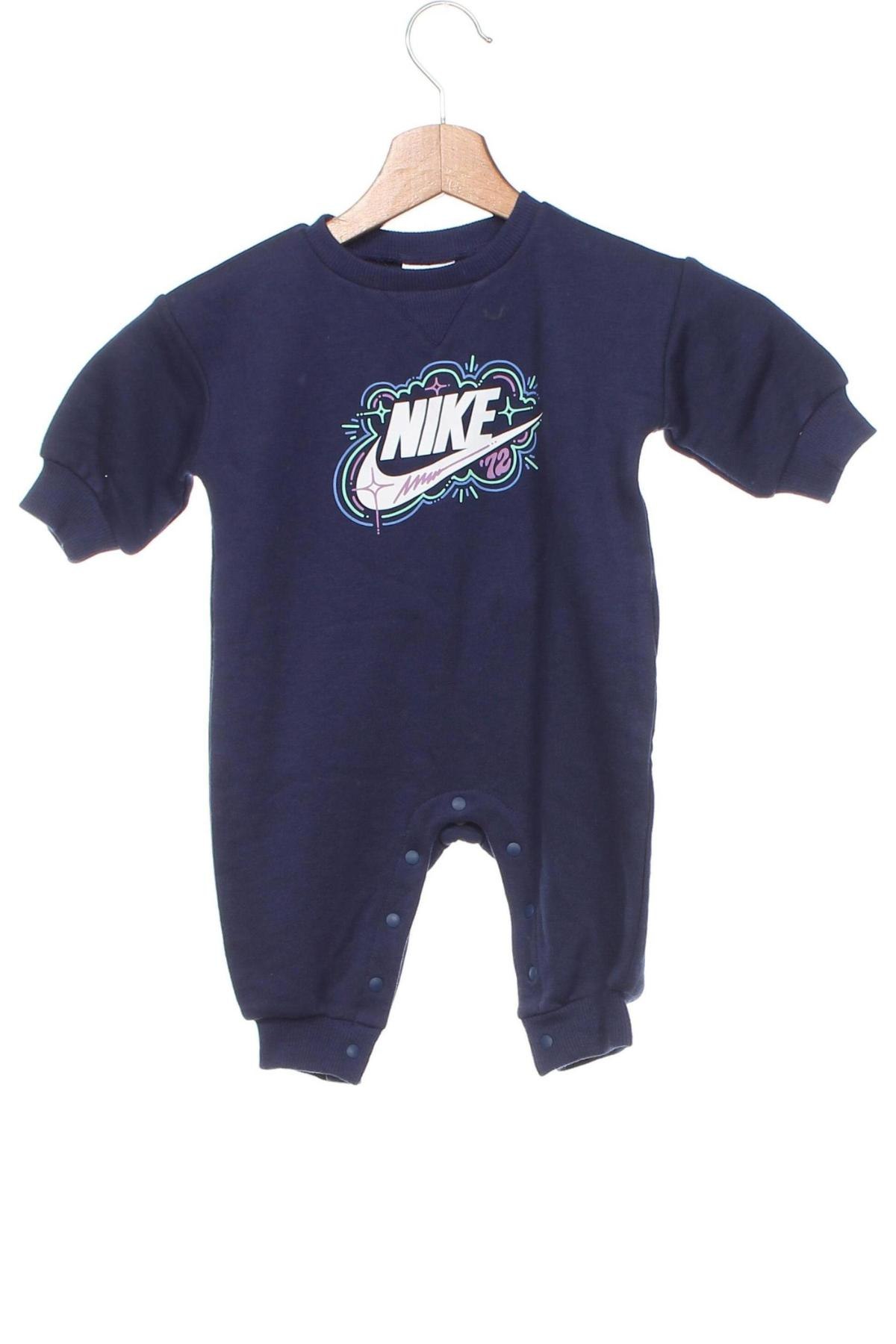 Детски гащеризон Nike, Размер 3-6m/ 62-68 см, Цвят Син, Цена 53,55 лв.