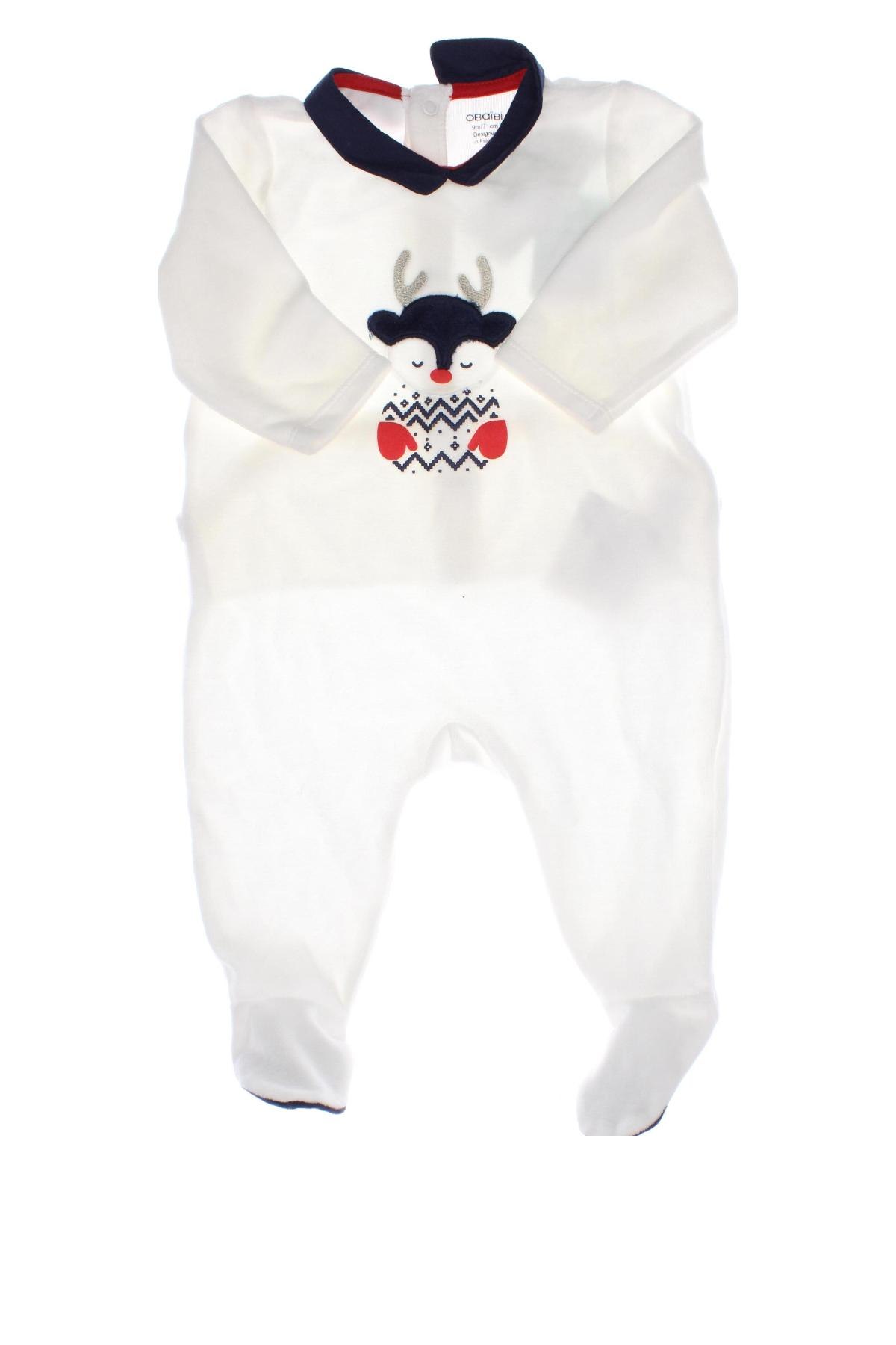 Kinder Overall Obaibi, Größe 6-9m/ 68-74 cm, Farbe Weiß, Preis € 8,68