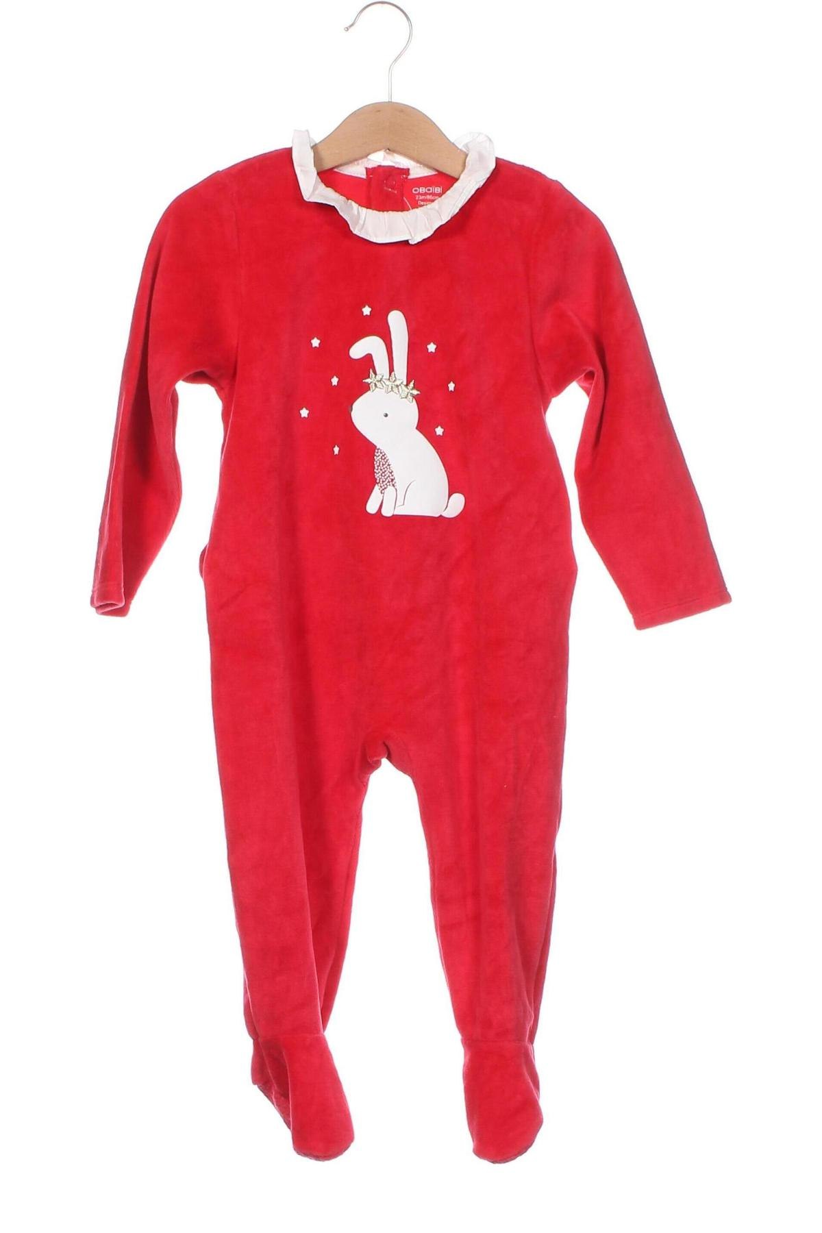 Kinder Overall Obaibi, Größe 12-18m/ 80-86 cm, Farbe Rot, Preis € 10,52