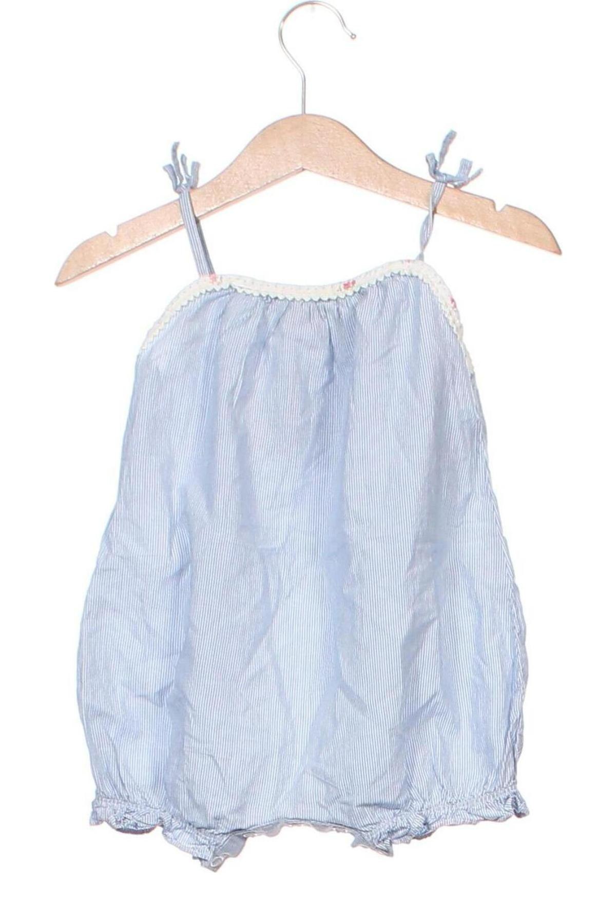 Kinder Overall Petit Bateau, Größe 6-9m/ 68-74 cm, Farbe Blau, Preis 13,83 €