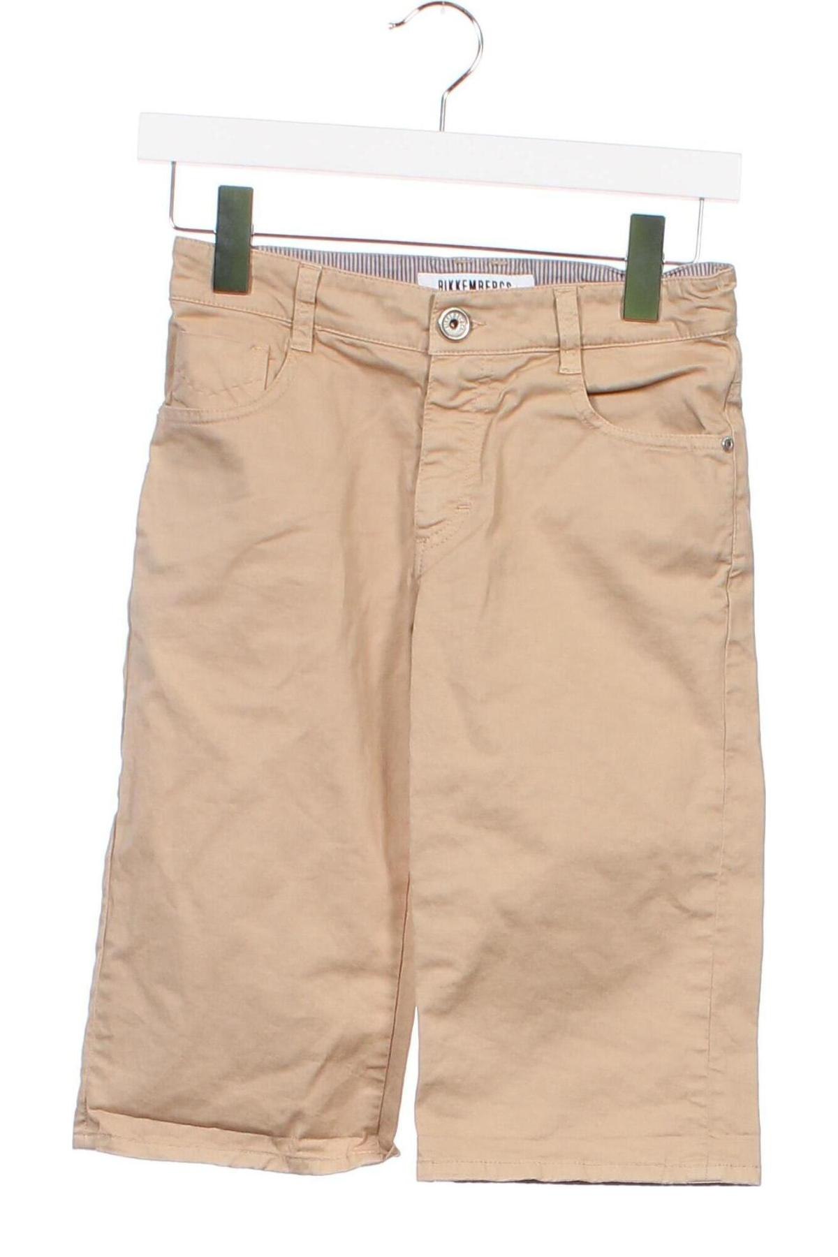 Kinder Shorts Bikkembergs, Größe 11-12y/ 152-158 cm, Farbe Beige, Preis 11,74 €