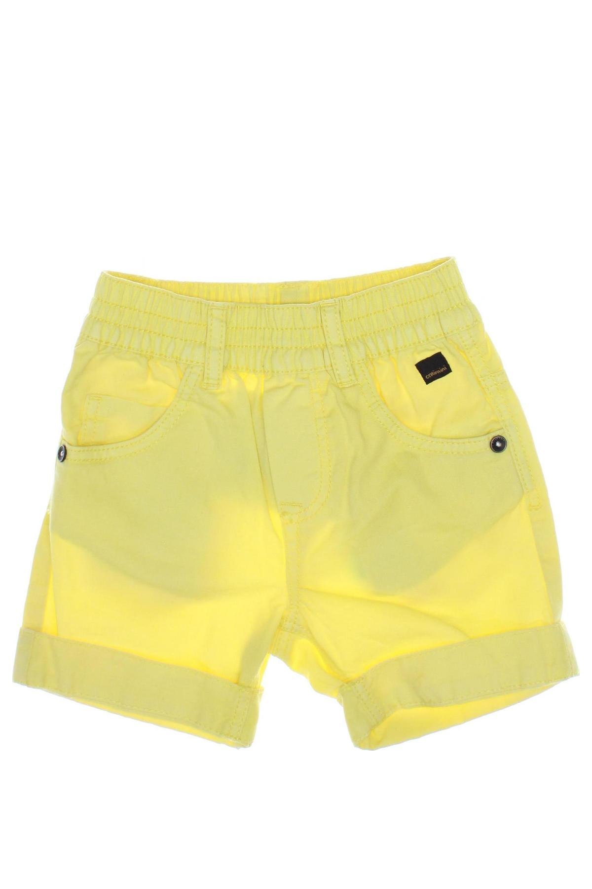 Kinder Shorts Catimini, Größe 3-6m/ 62-68 cm, Farbe Gelb, Preis 5,52 €