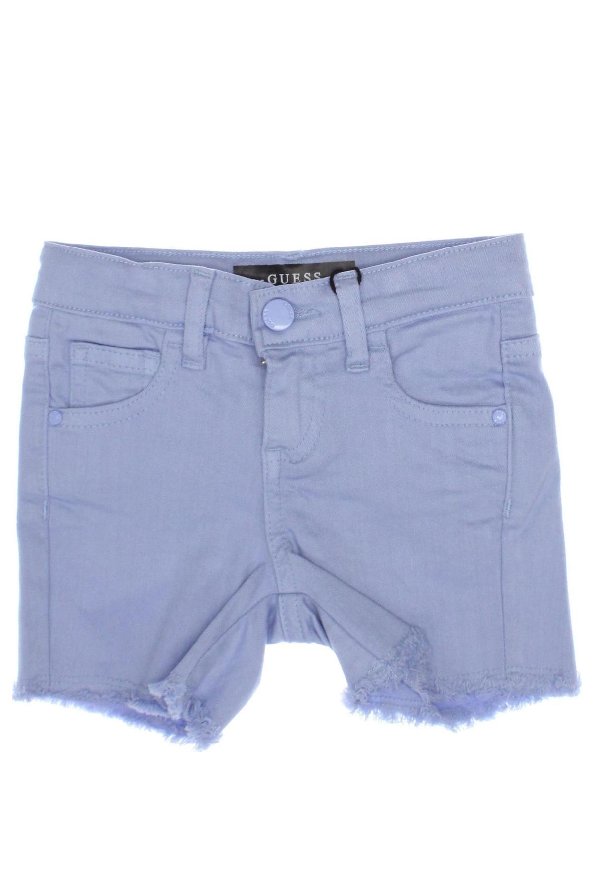 Παιδικό κοντό παντελόνι Guess, Μέγεθος 18-24m/ 86-98 εκ., Χρώμα Μπλέ, Τιμή 32,47 €