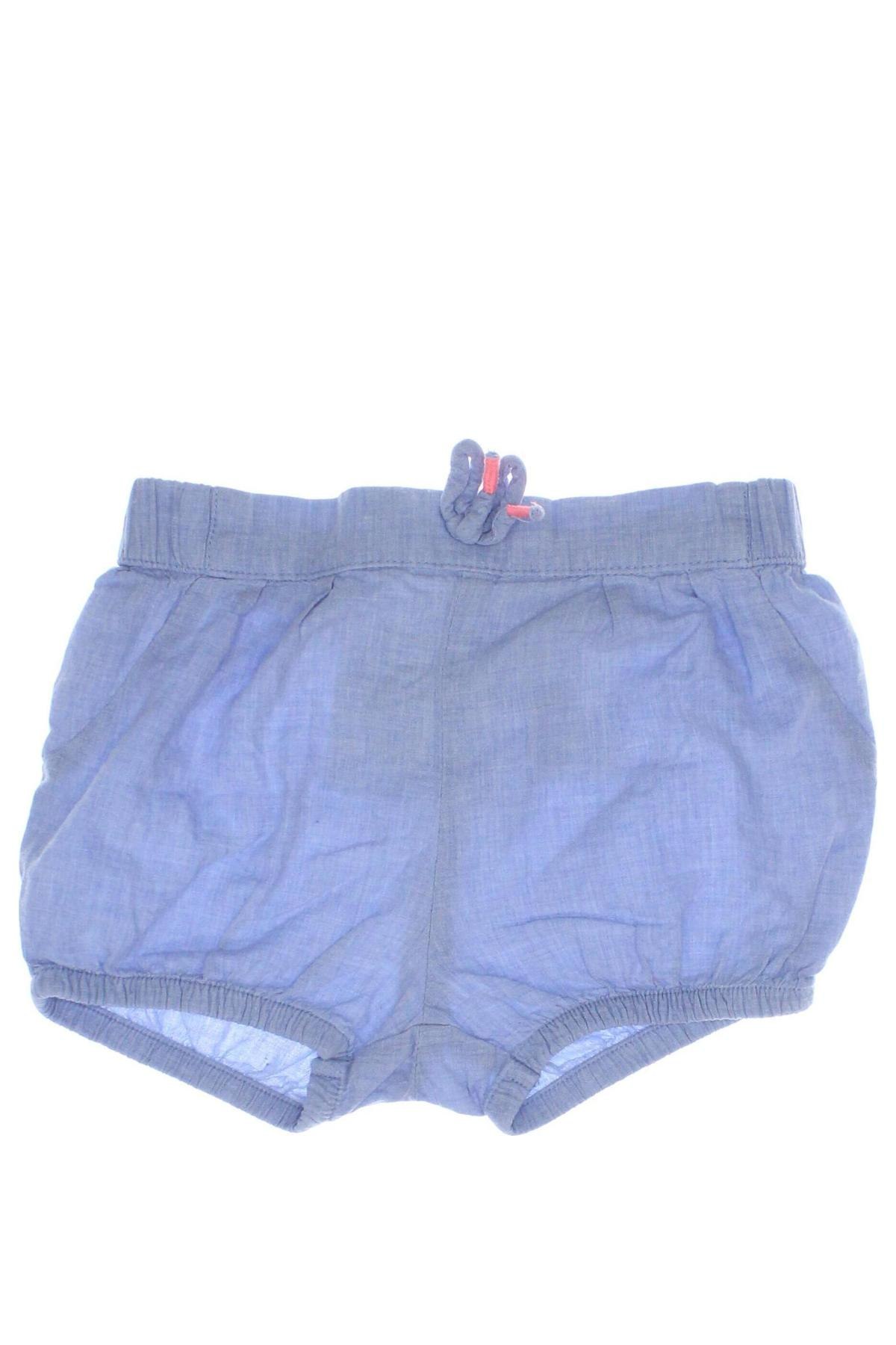 Pantaloni scurți pentru copii H&M, Mărime 6-9m/ 68-74 cm, Culoare Albastru, Preț 20,35 Lei
