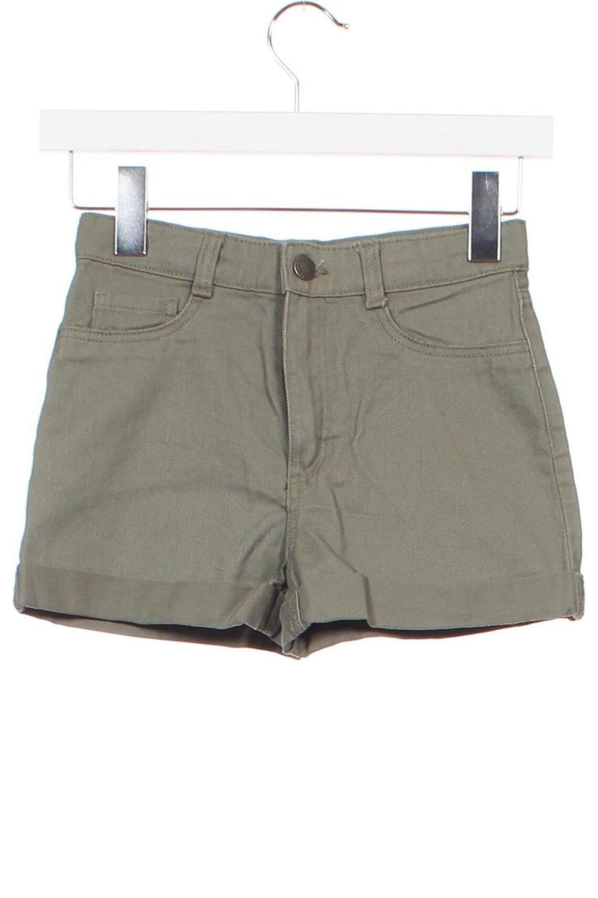 Pantaloni scurți pentru copii H&M, Mărime 8-9y/ 134-140 cm, Culoare Verde, Preț 34,91 Lei