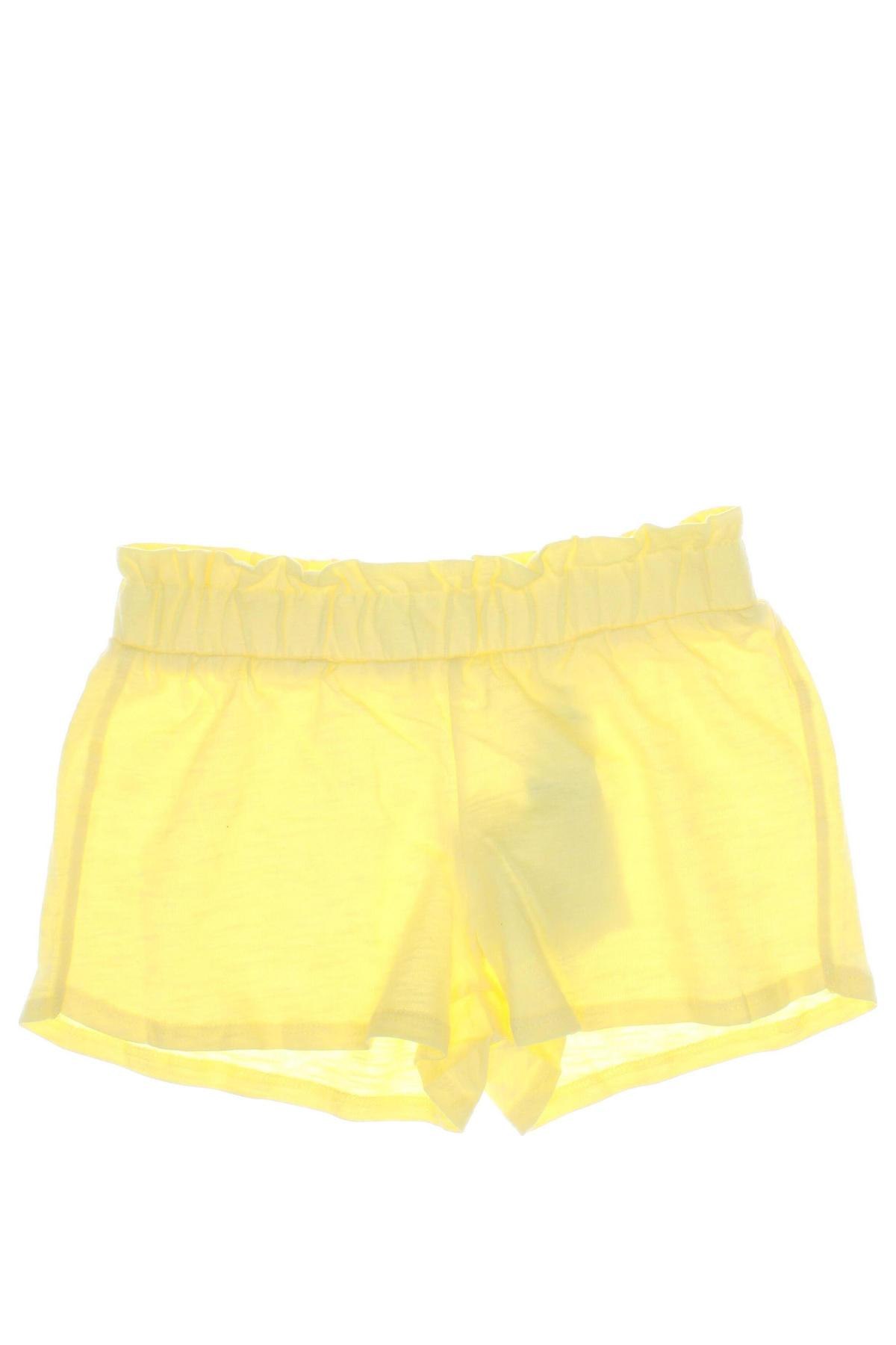 Детски къс панталон Kiabi, Размер 7-8y/ 128-134 см, Цвят Жълт, Цена 10,34 лв.