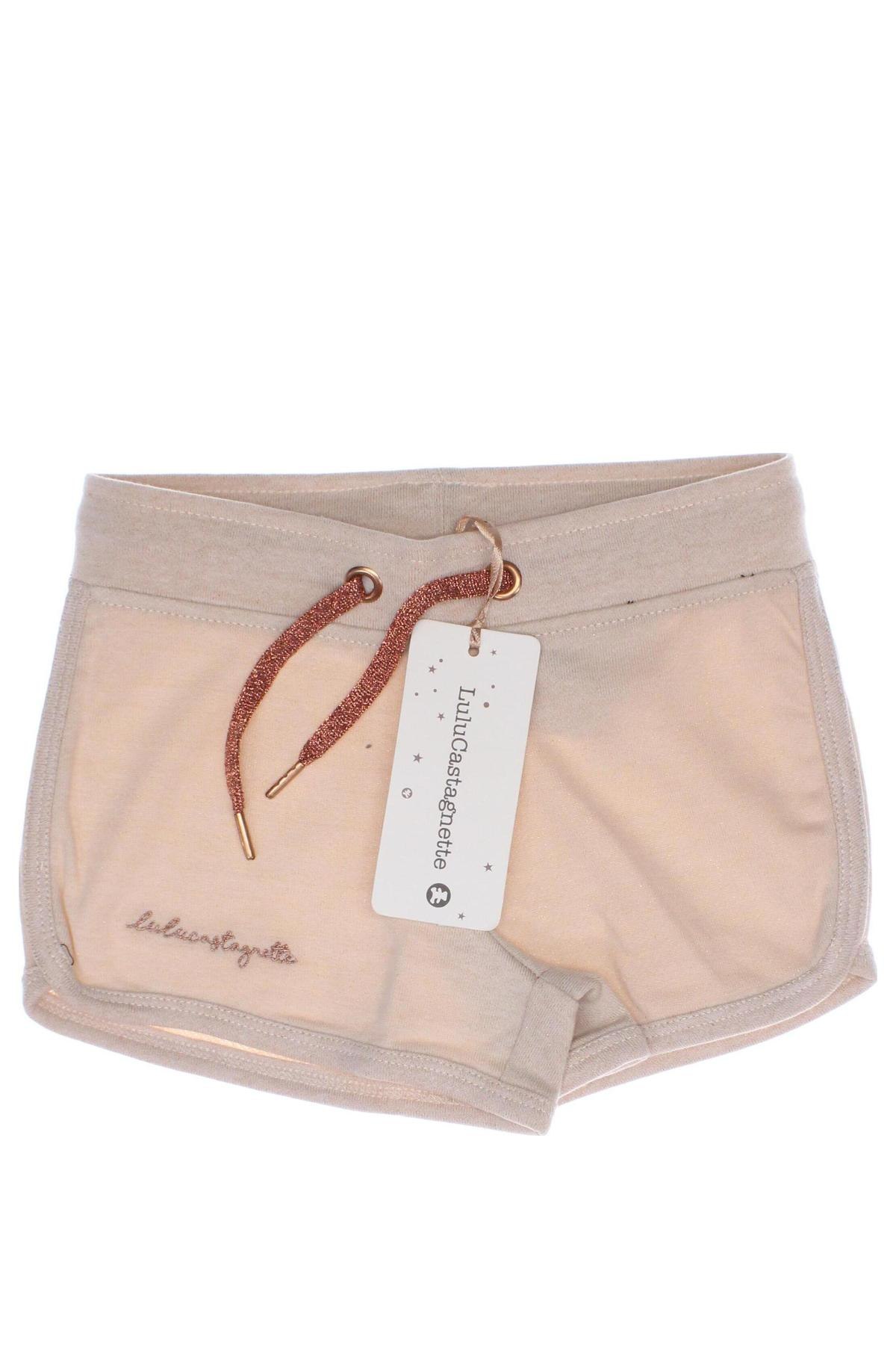 Kinder Shorts LuluCastagnette, Größe 5-6y/ 116-122 cm, Farbe Beige, Preis 26,29 €