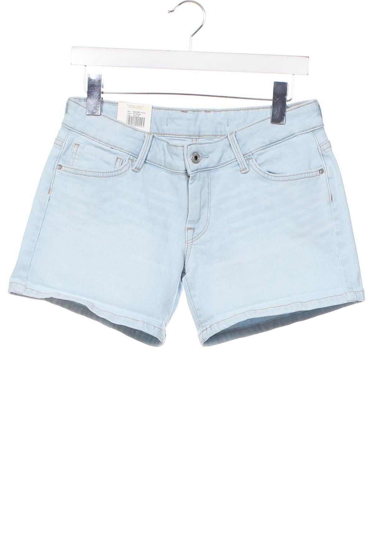 Παιδικό κοντό παντελόνι Pepe Jeans, Μέγεθος 15-18y/ 170-176 εκ., Χρώμα Μπλέ, Τιμή 15,77 €