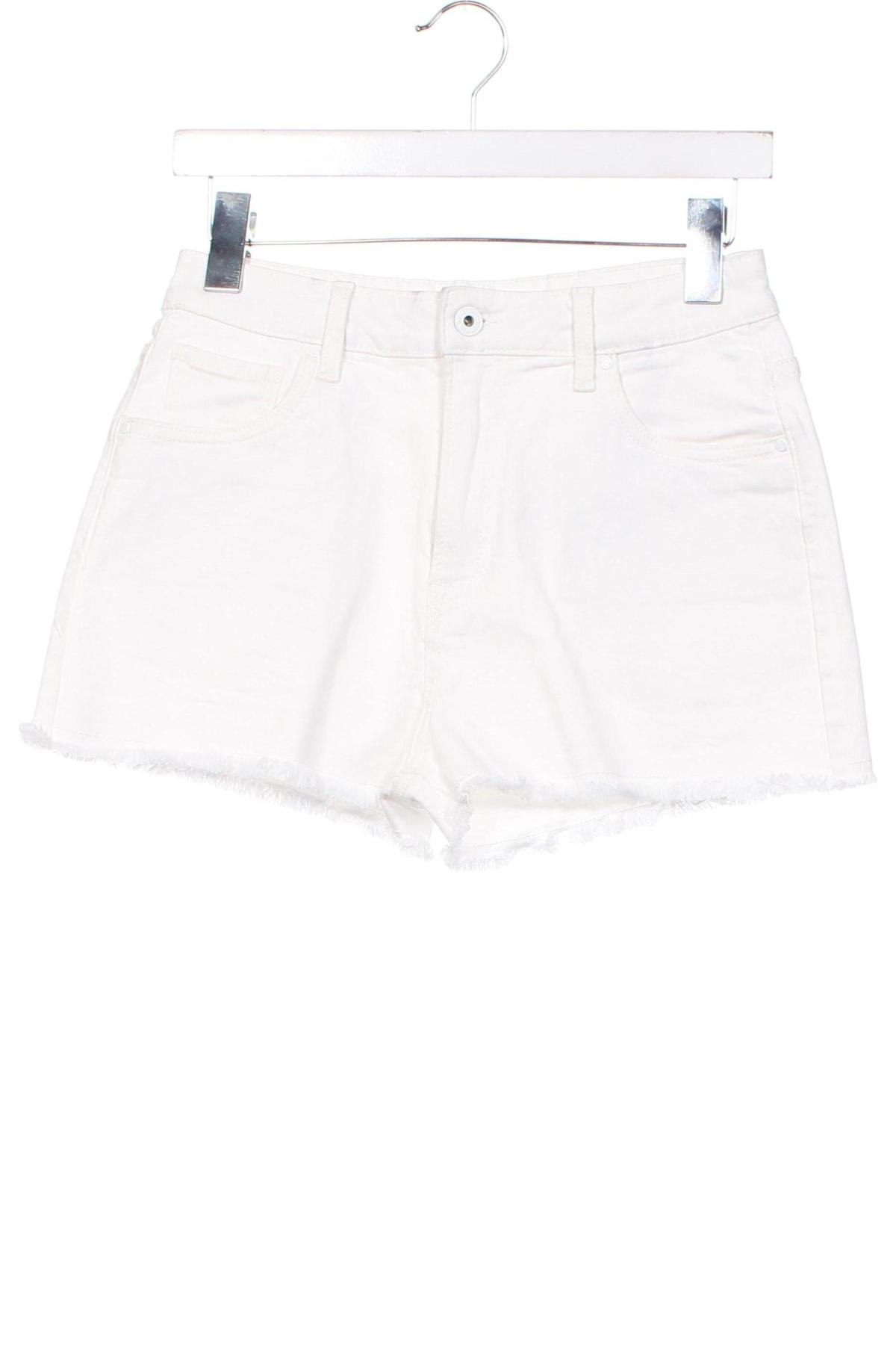 Παιδικό κοντό παντελόνι Pepe Jeans, Μέγεθος 15-18y/ 170-176 εκ., Χρώμα Λευκό, Τιμή 14,72 €