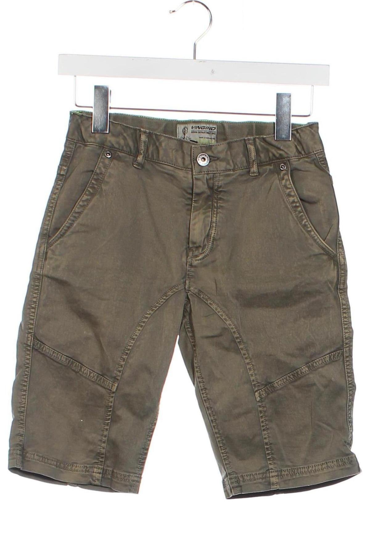 Kinder Shorts Vingino, Größe 13-14y/ 164-168 cm, Farbe Grün, Preis 11,25 €