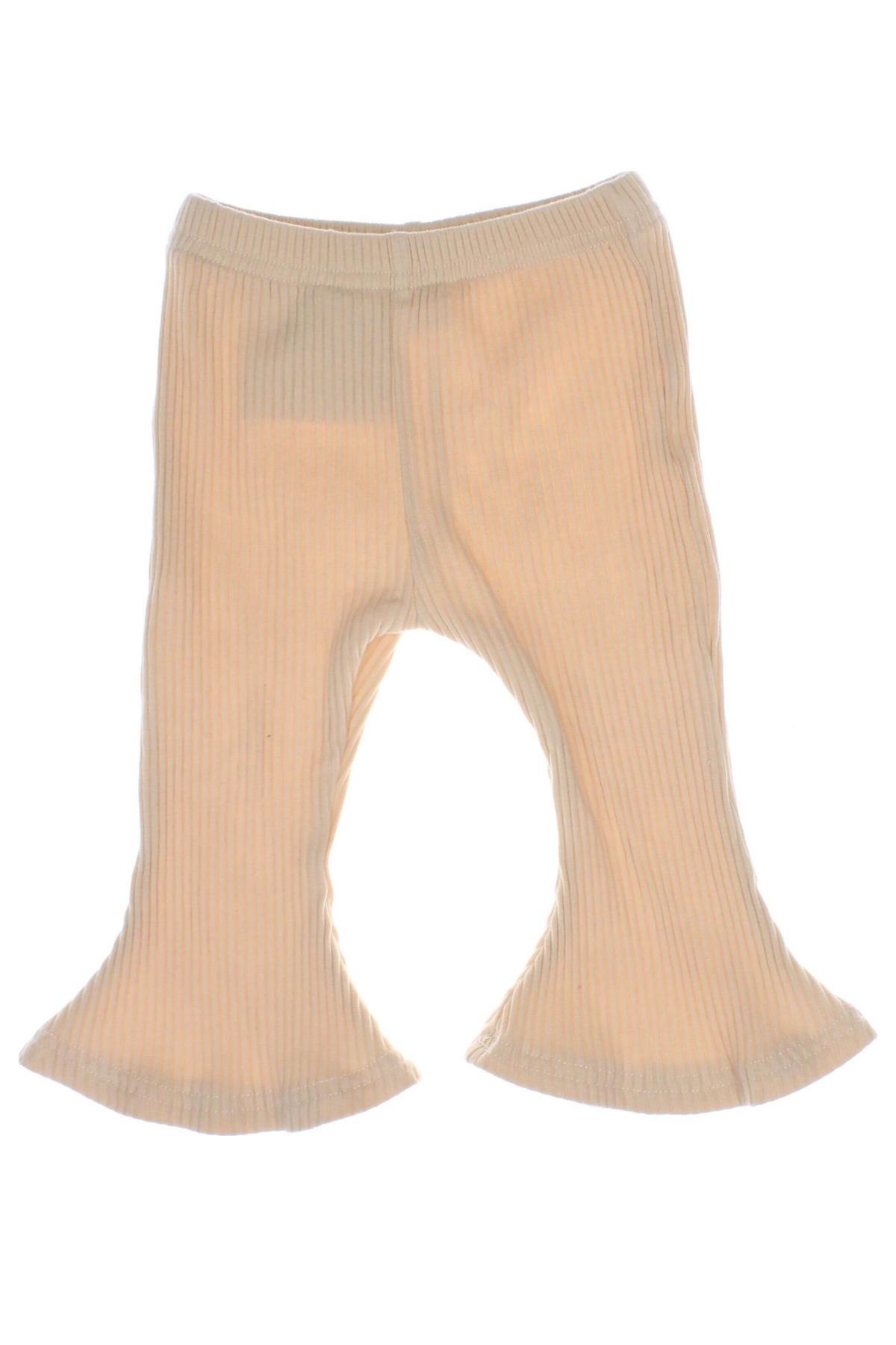 Dziecięce legginsy SHEIN, Rozmiar 3-6m/ 62-68 cm, Kolor Beżowy, Cena 21,57 zł