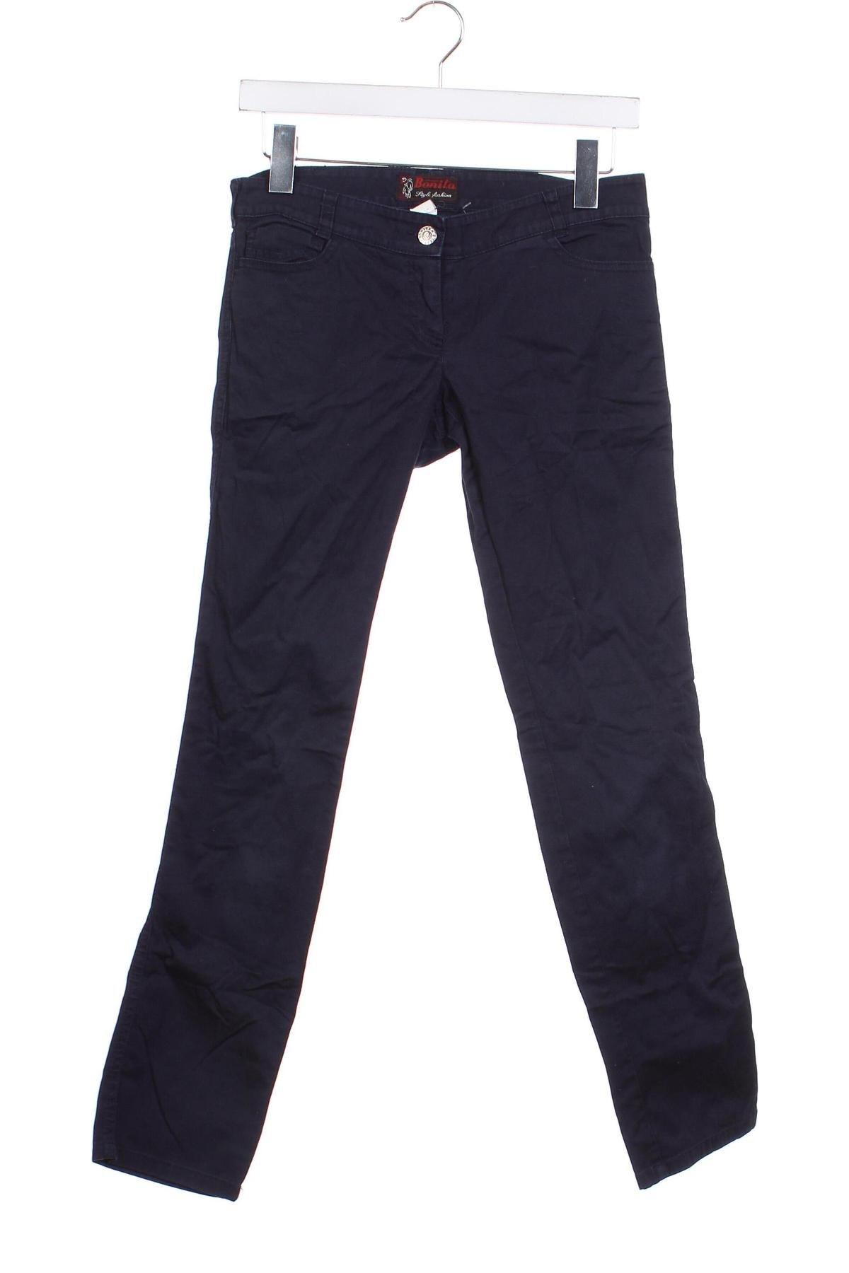 Pantaloni pentru copii Bonita, Mărime 11-12y/ 152-158 cm, Culoare Albastru, Preț 25,71 Lei