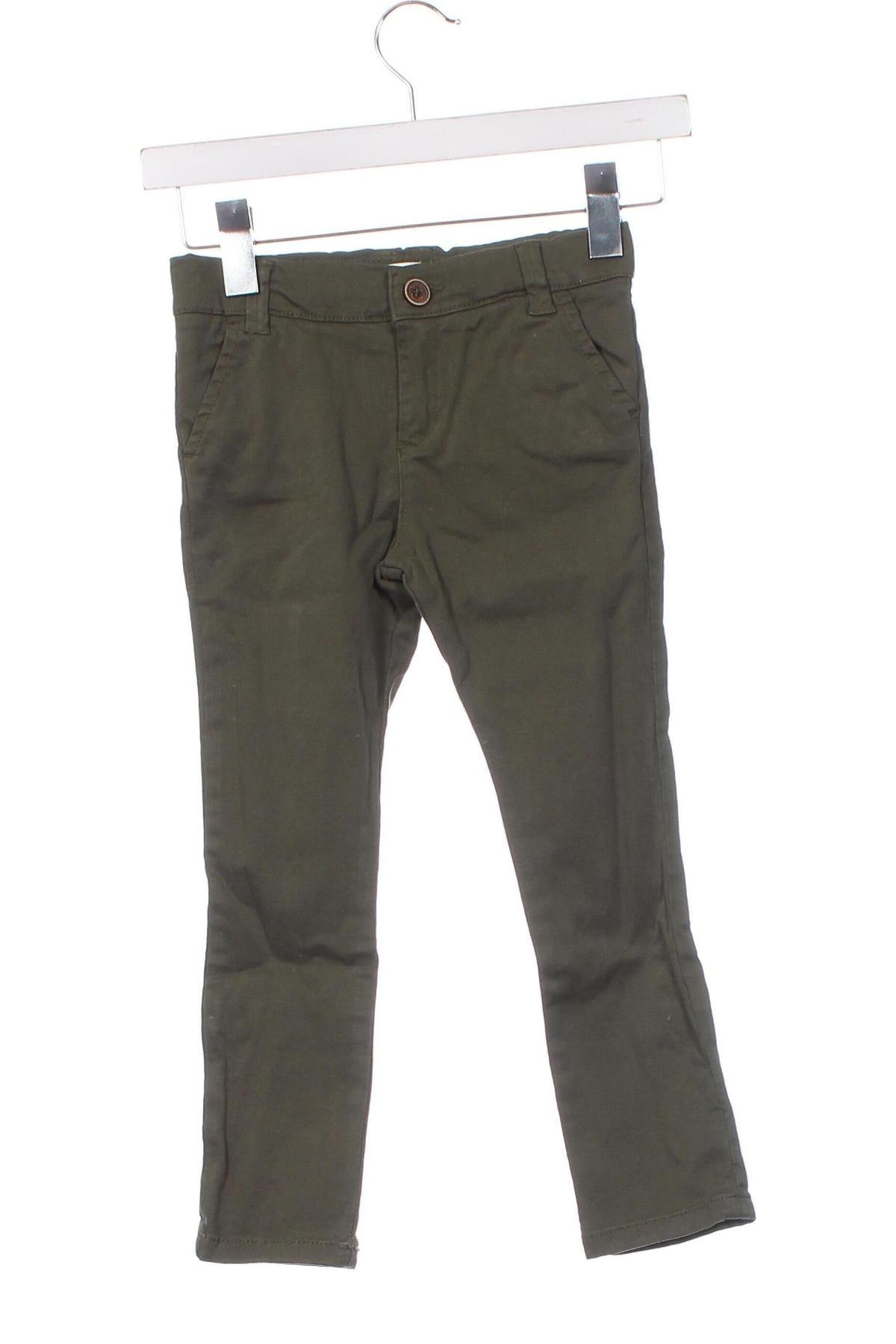 Детски панталон Du Pareil Au Meme, Размер 4-5y/ 110-116 см, Цвят Зелен, Цена 33,00 лв.