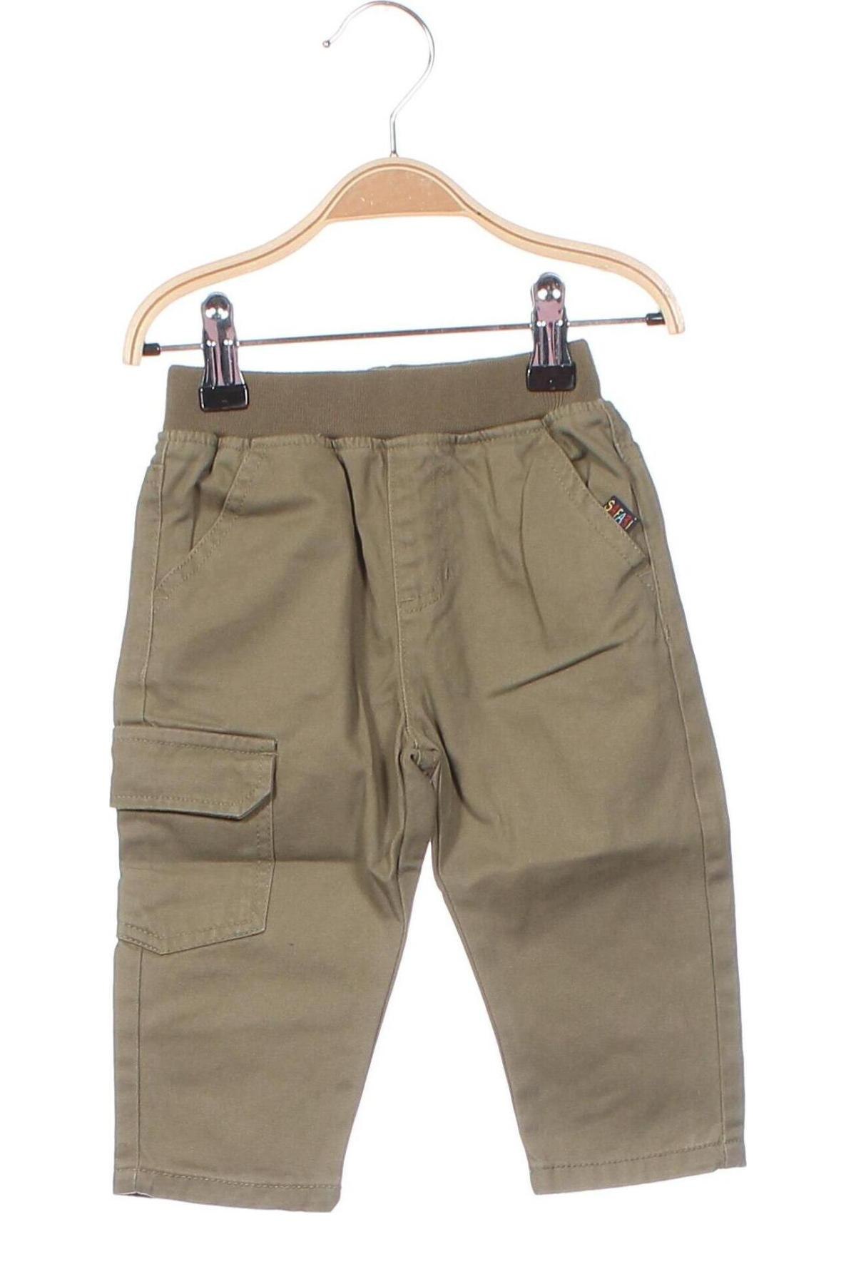Pantaloni pentru copii Du Pareil Au Meme, Mărime 9-12m/ 74-80 cm, Culoare Bej, Preț 20,84 Lei