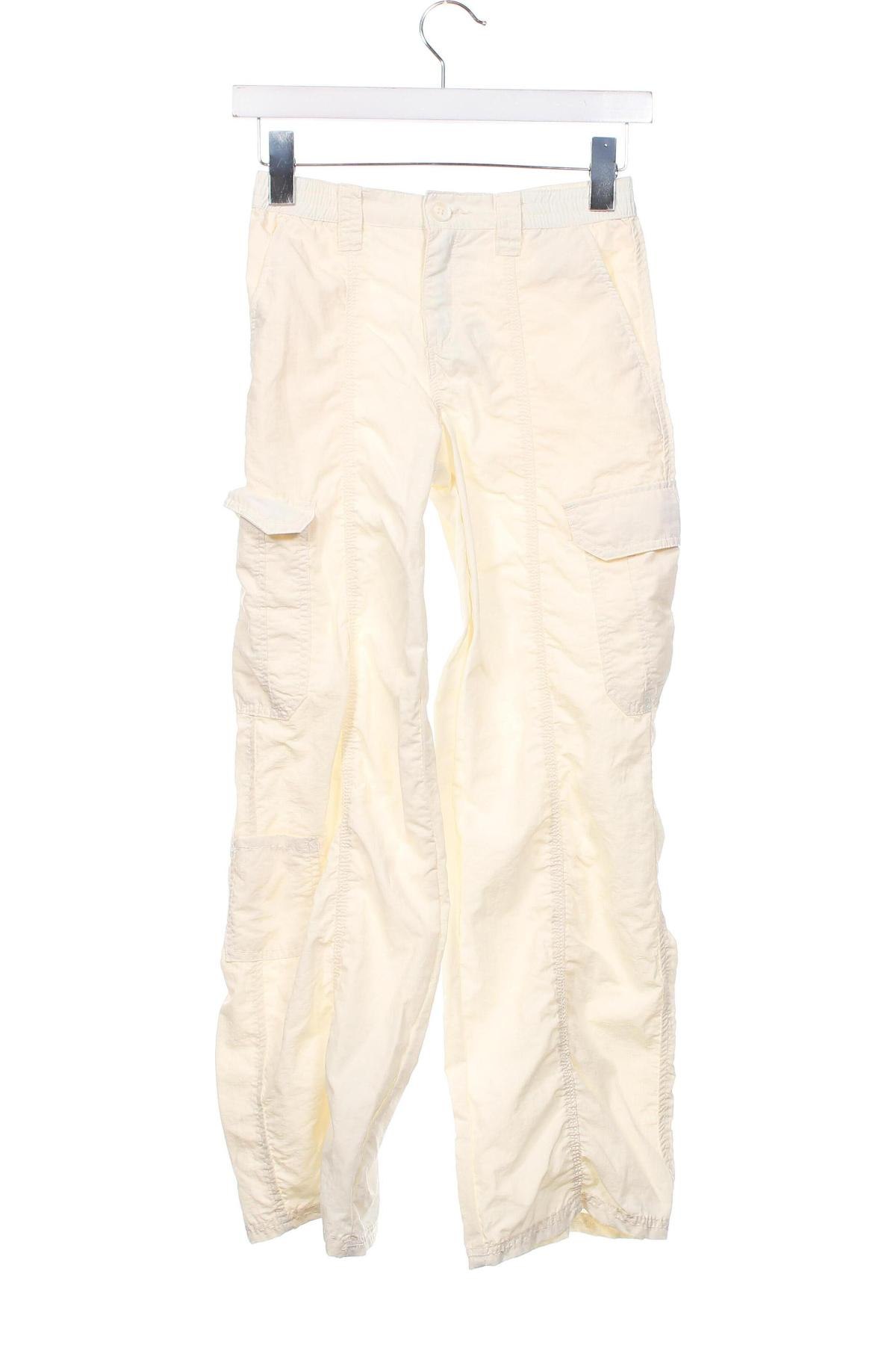 Dětské kalhoty  H&M, Velikost 10-11y/ 146-152 cm, Barva Krémová, Cena  128,00 Kč