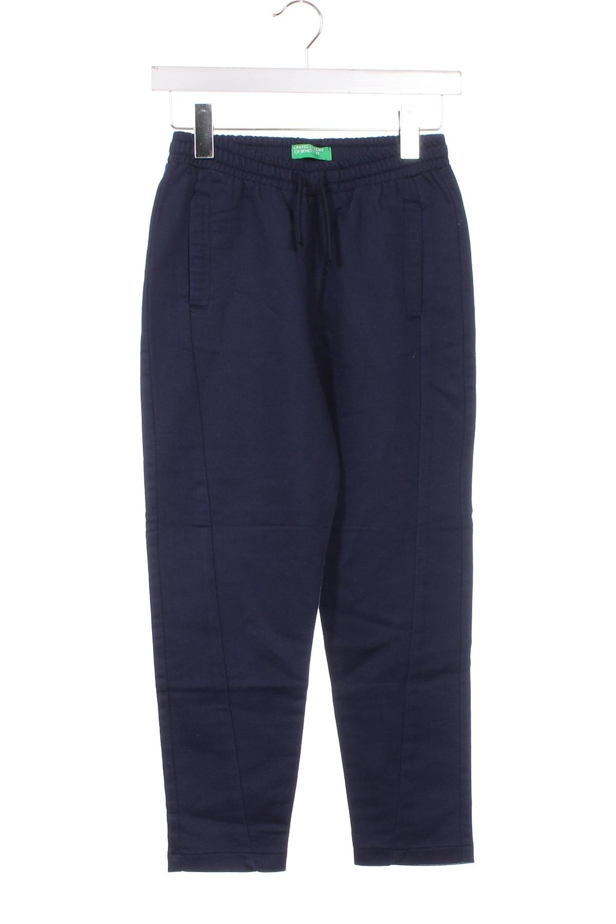 Pantaloni pentru copii United Colors Of Benetton, Mărime 8-9y/ 134-140 cm, Culoare Albastru, Preț 74,81 Lei