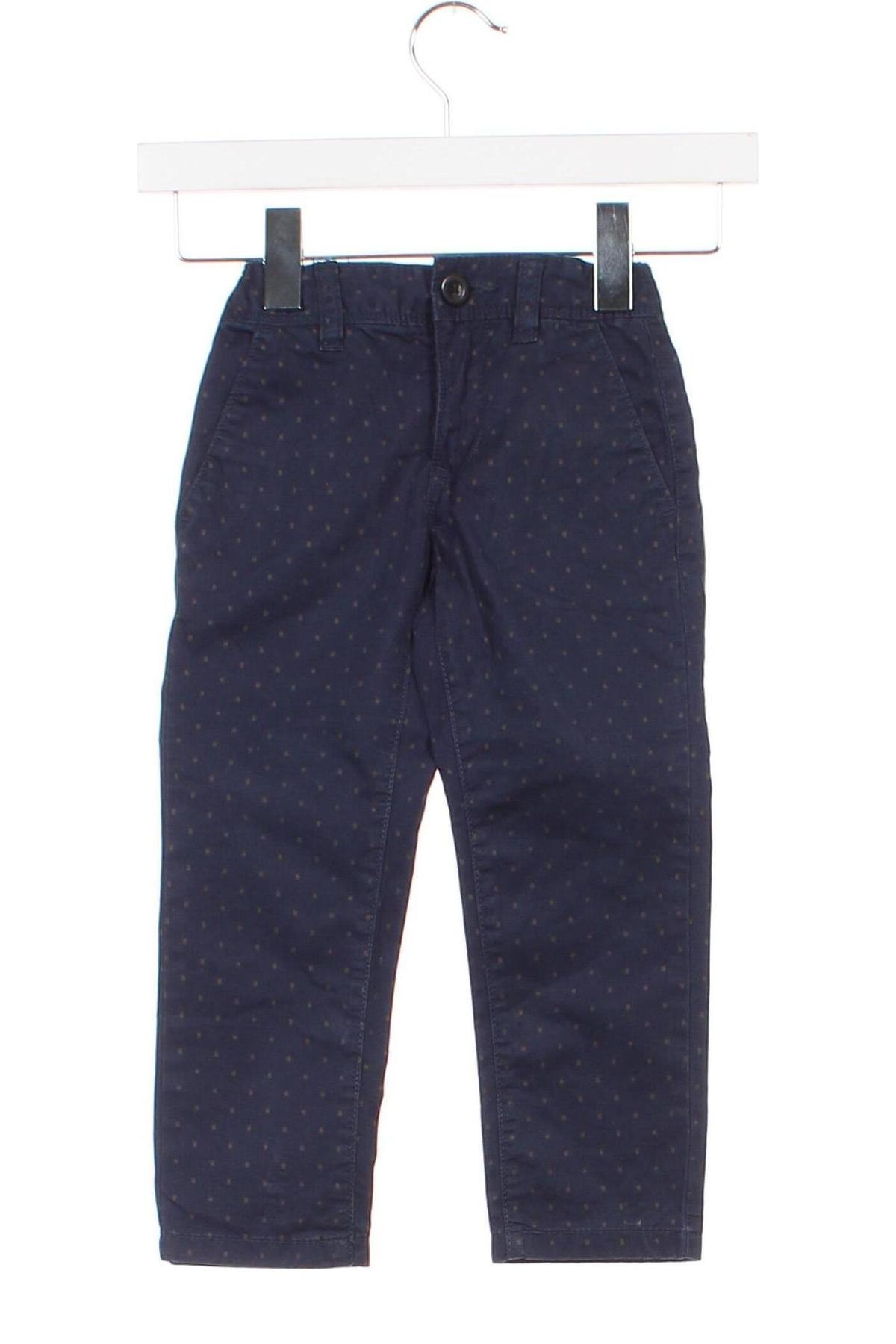 Pantaloni pentru copii United Colors Of Benetton, Mărime 3-4y/ 104-110 cm, Culoare Albastru, Preț 45,92 Lei