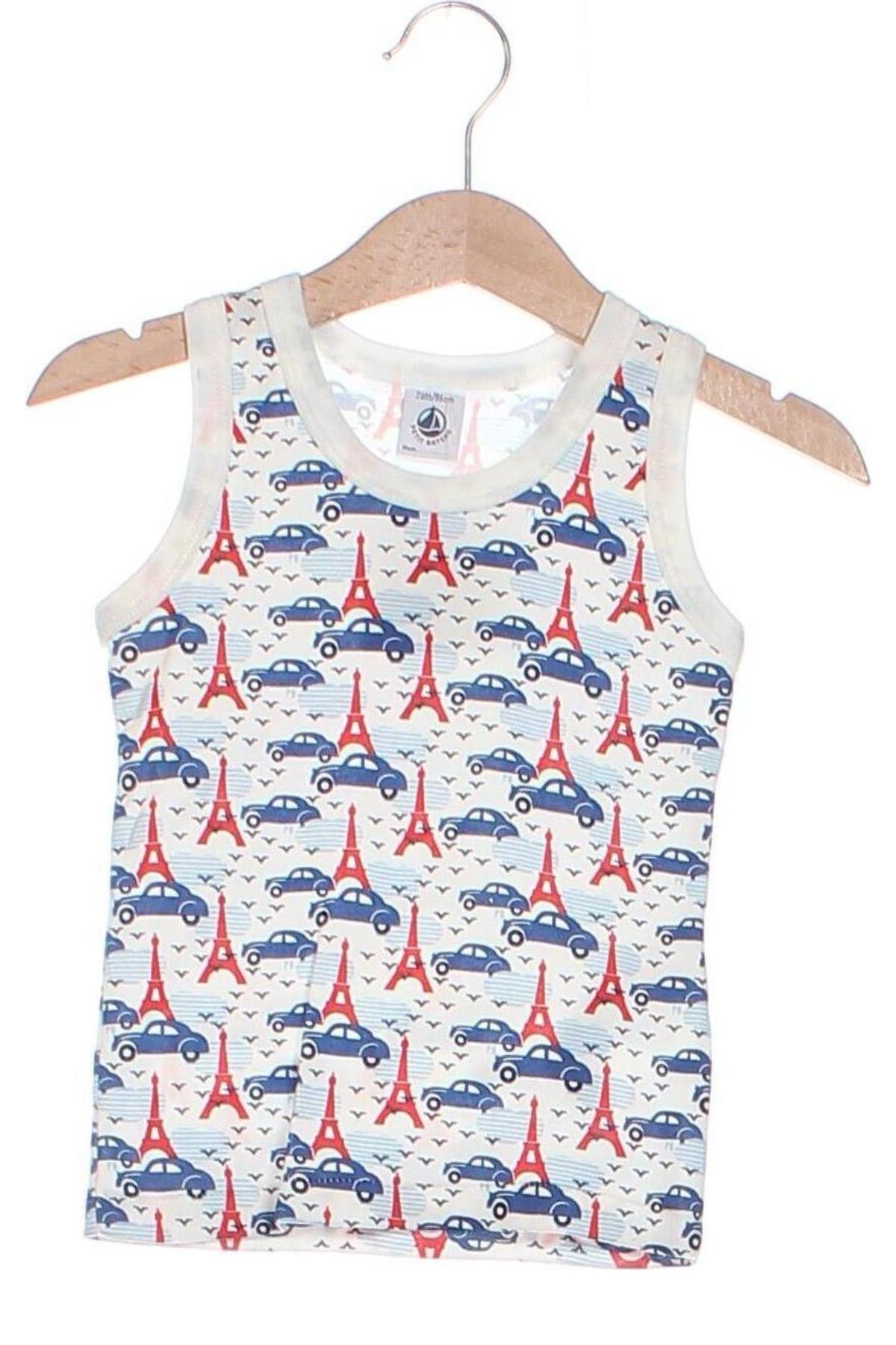 Maiou pentru copii Petit Bateau, Mărime 18-24m/ 86-98 cm, Culoare Multicolor, Preț 134,21 Lei