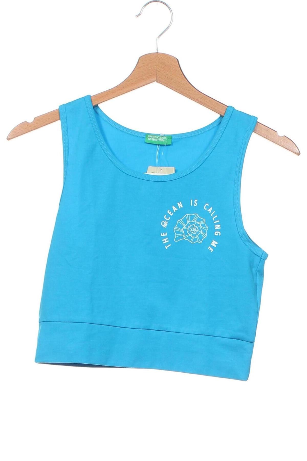 Kinder Top United Colors Of Benetton, Größe 13-14y/ 164-168 cm, Farbe Blau, Preis € 17,01