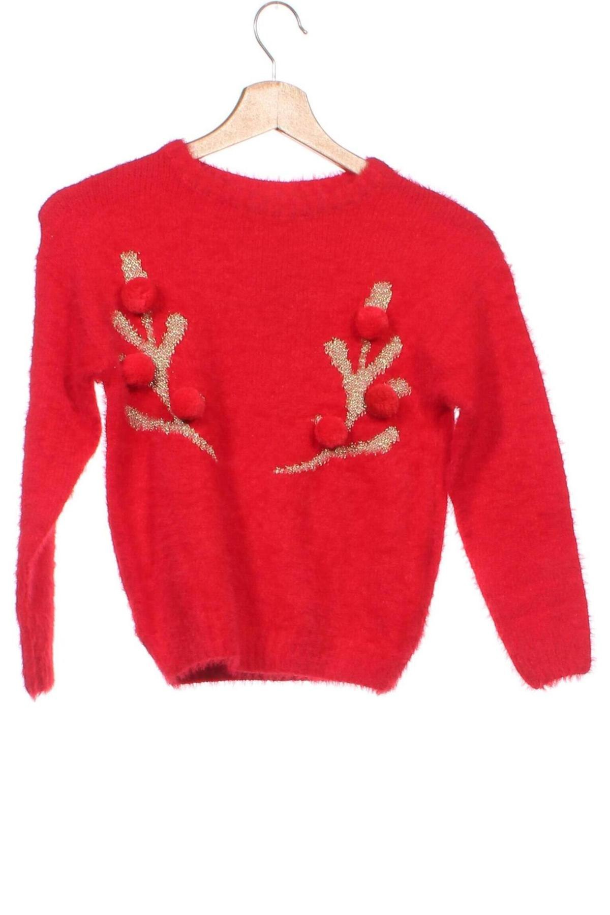 Dziecięcy sweter Coolclub, Rozmiar 7-8y/ 128-134 cm, Kolor Czerwony, Cena 33,83 zł