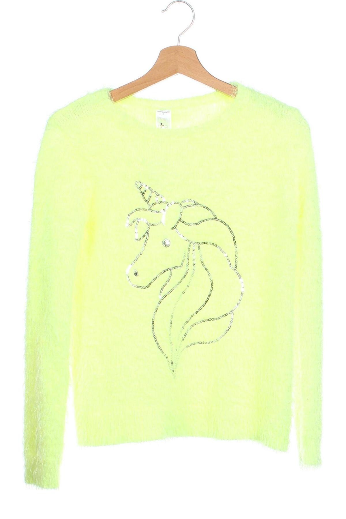 Детски пуловер Here+There, Размер 12-13y/ 158-164 см, Цвят Зелен, Цена 7,59 лв.