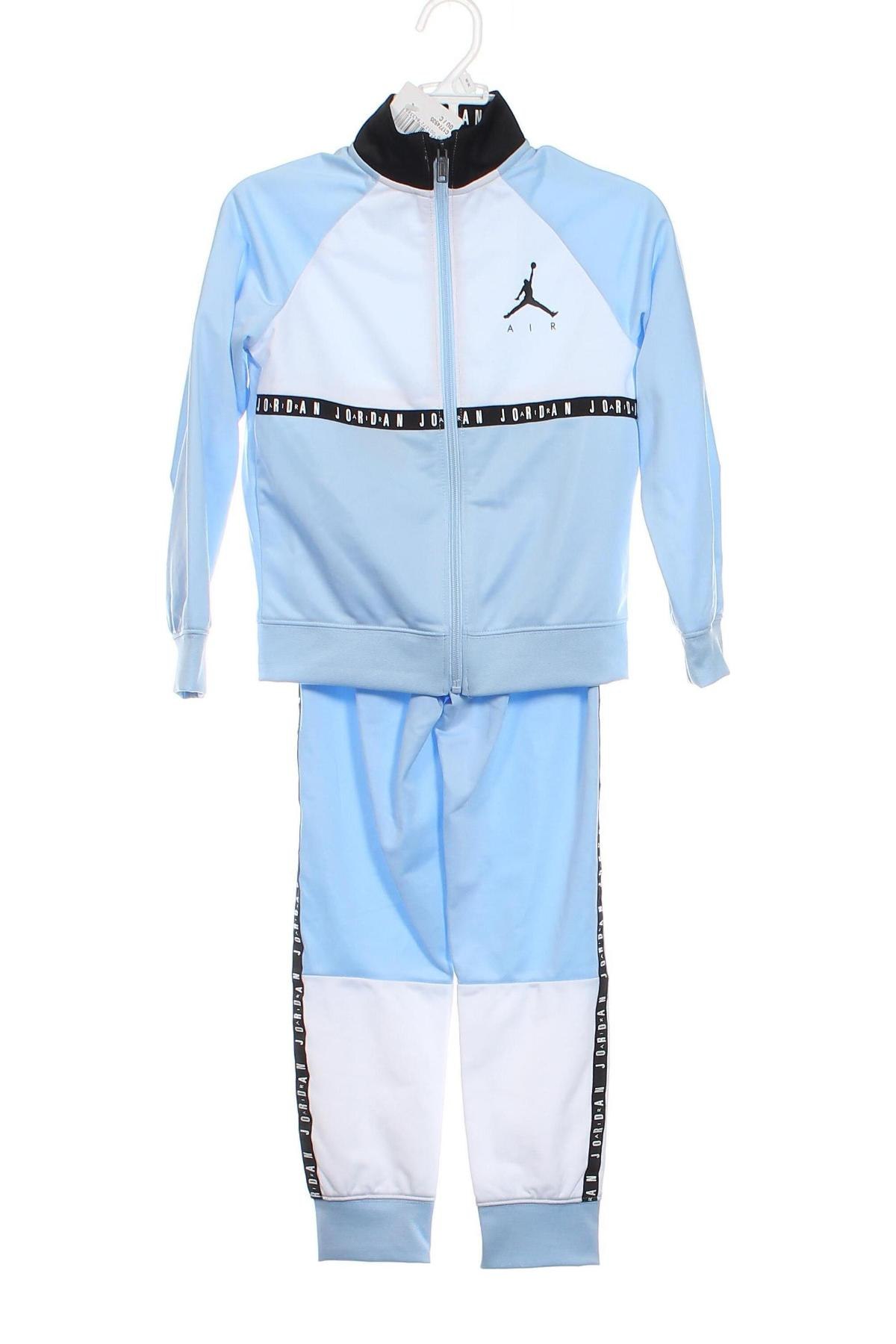 Kinder Sportanzug Air Jordan Nike, Größe 5-6y/ 116-122 cm, Farbe Blau, Preis 61,34 €