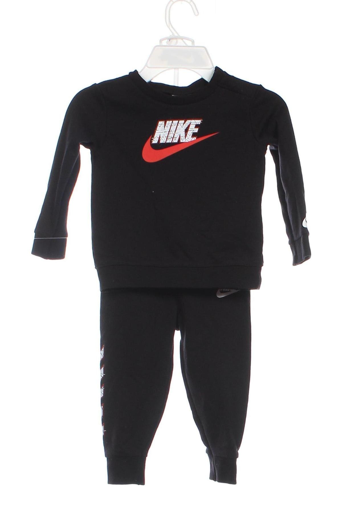 Set trening se copii Nike, Mărime 18-24m/ 86-98 cm, Culoare Negru, Preț 234,21 Lei